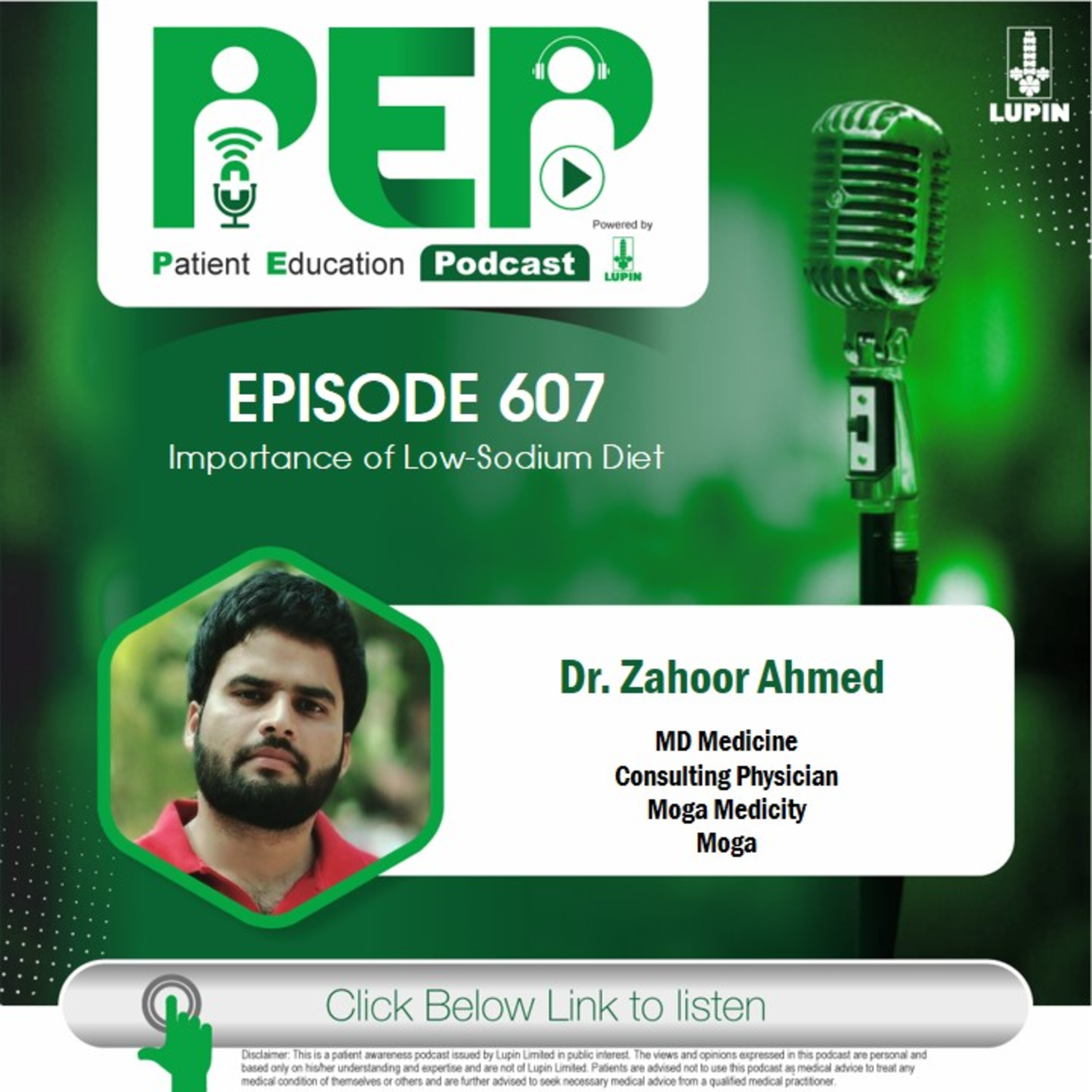 PEP - Patient Education Podcast