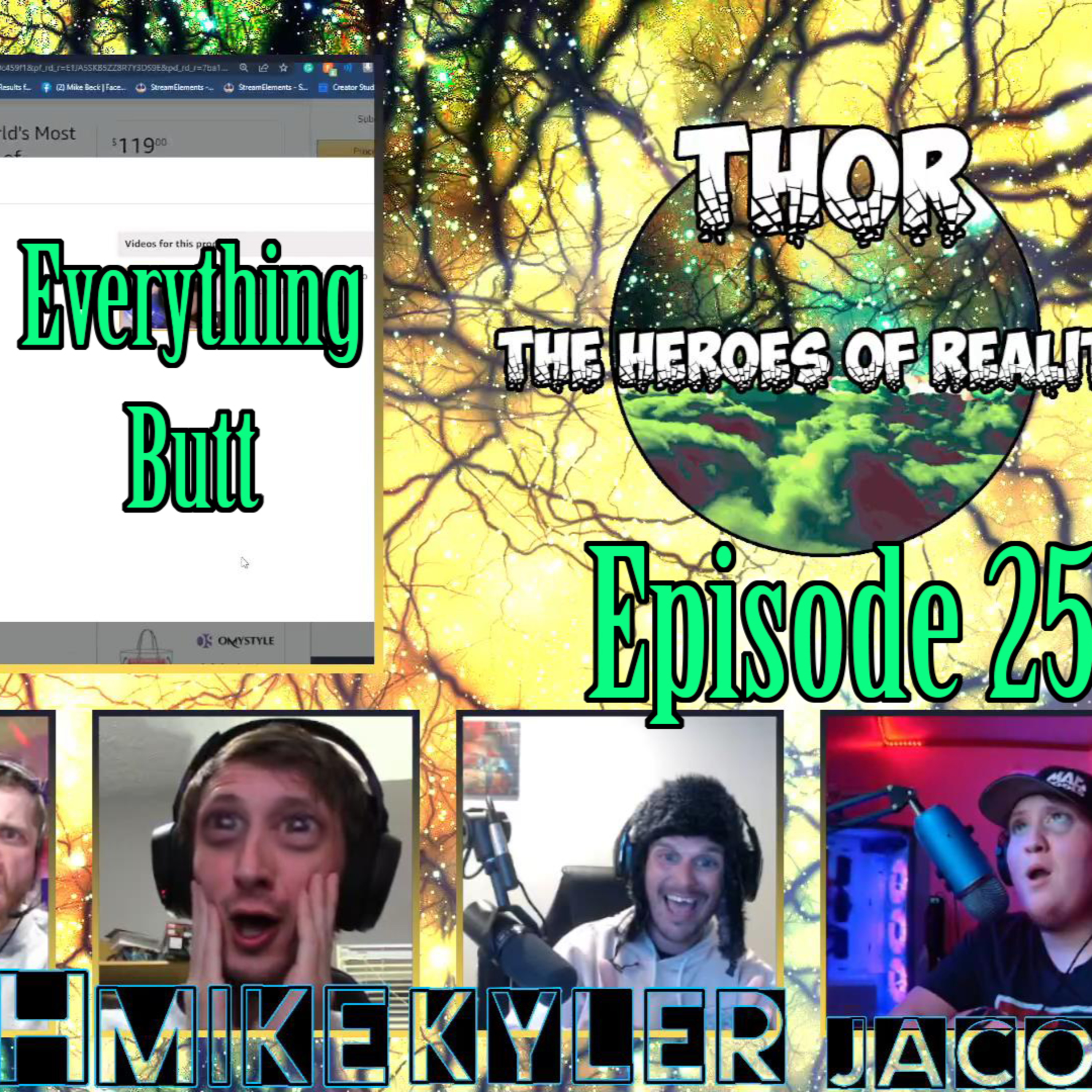 THORcast 25: Everything Butt episode artwork