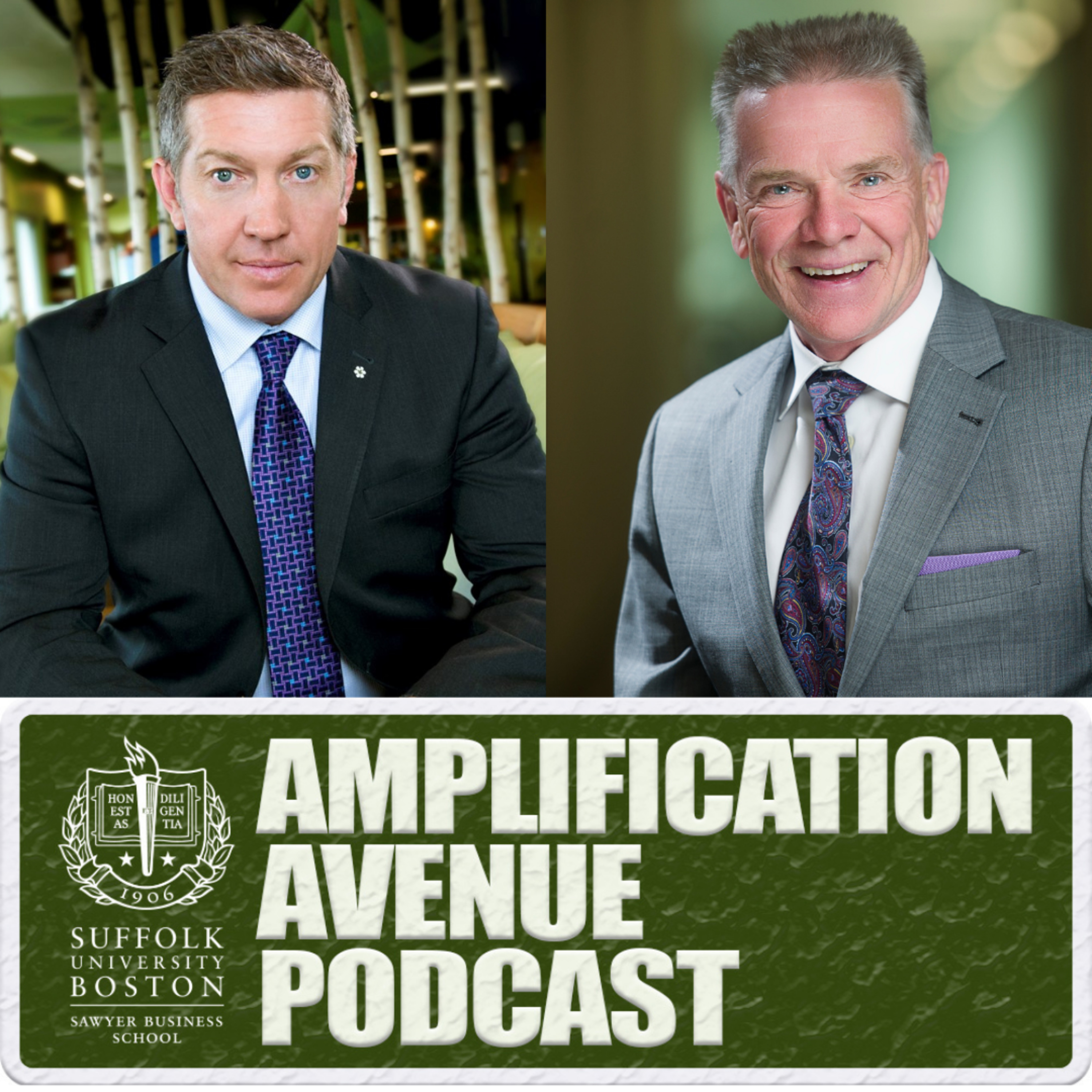 Sawyer Business School Amplification Avenue Podcast presented by Suffolk University