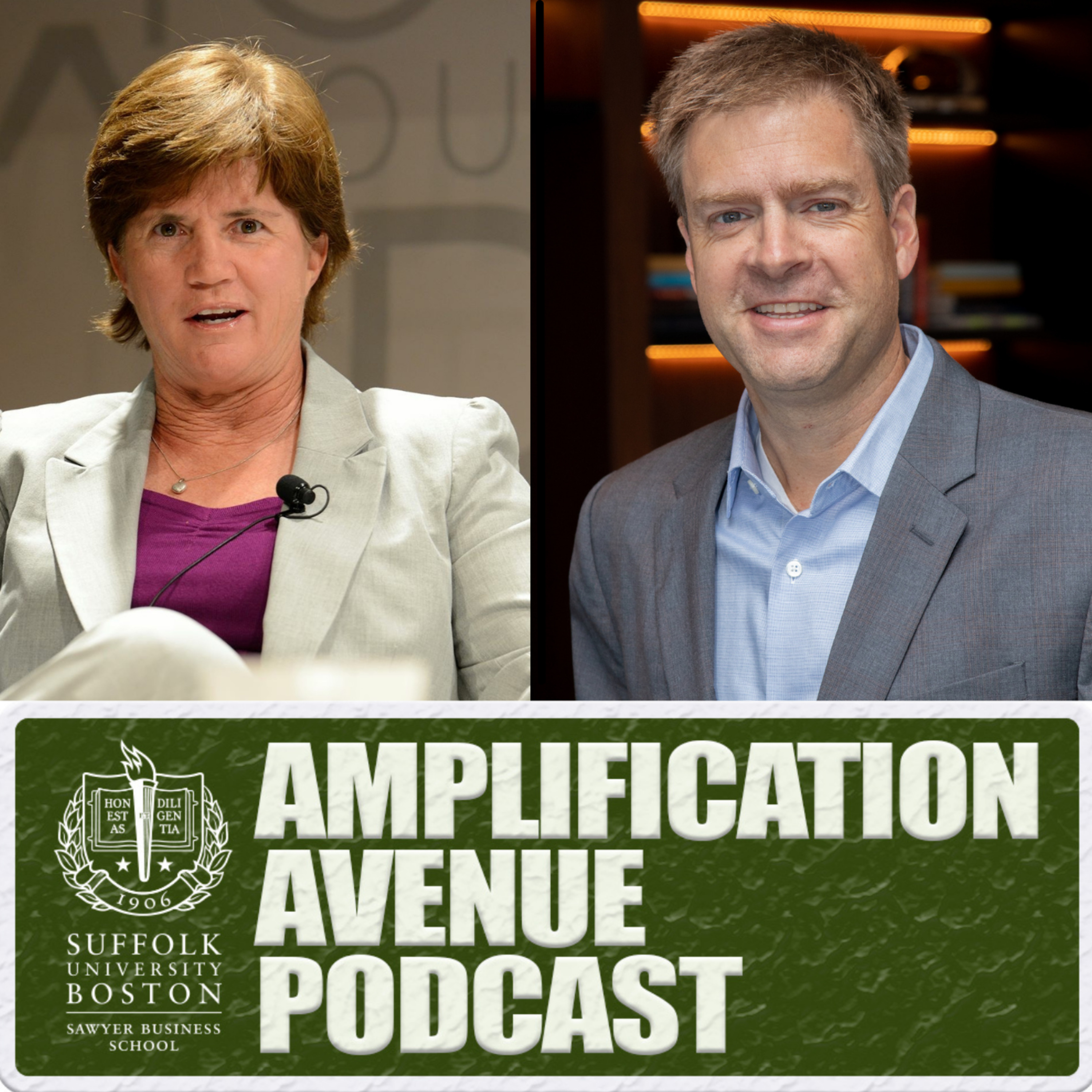 Sawyer Business School Amplification Avenue Podcast presented by Suffolk University