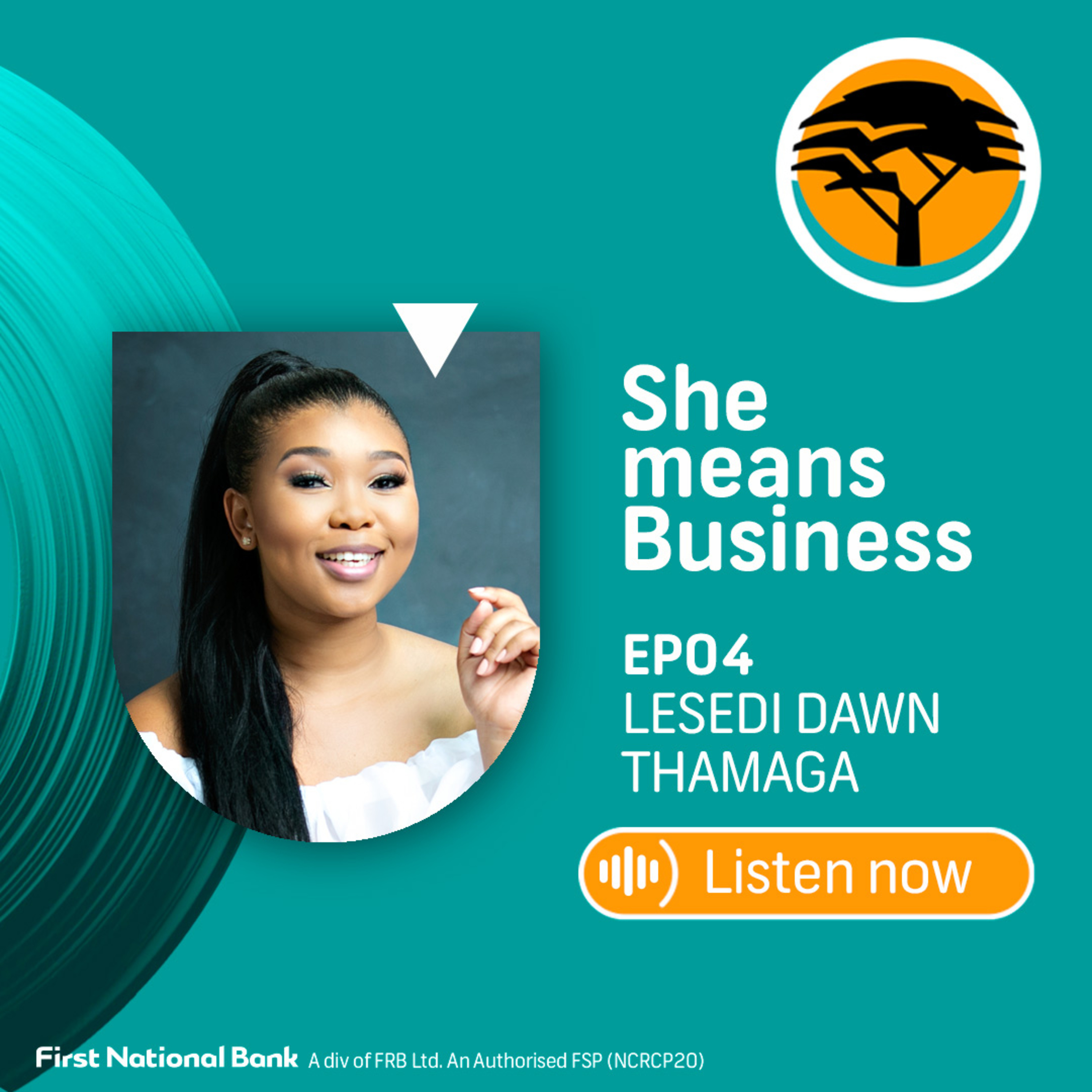 She means Business with FNB