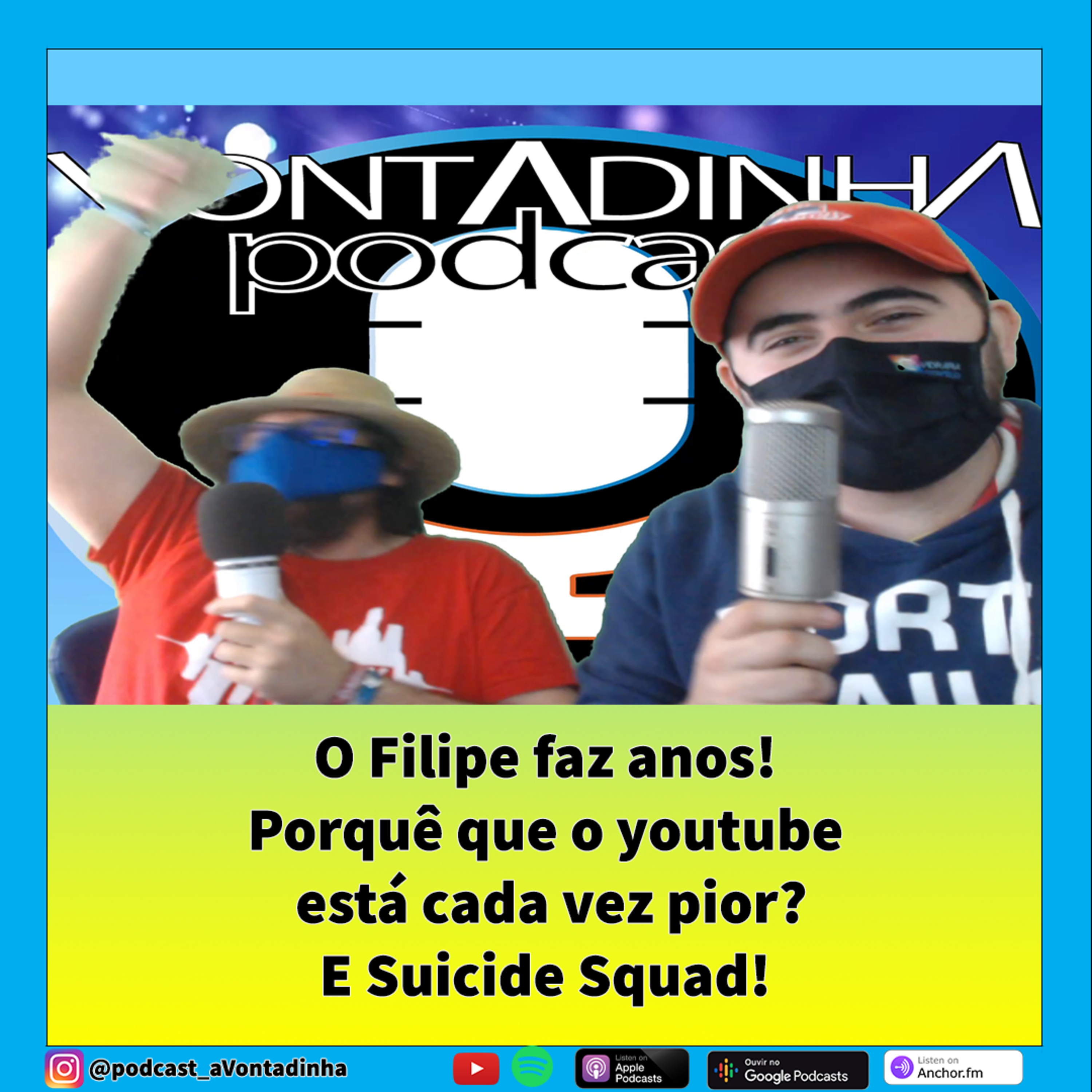 Porquê que o youtube está cada vez pior? E suicide squad! (O Filipe faz anos) episode artwork