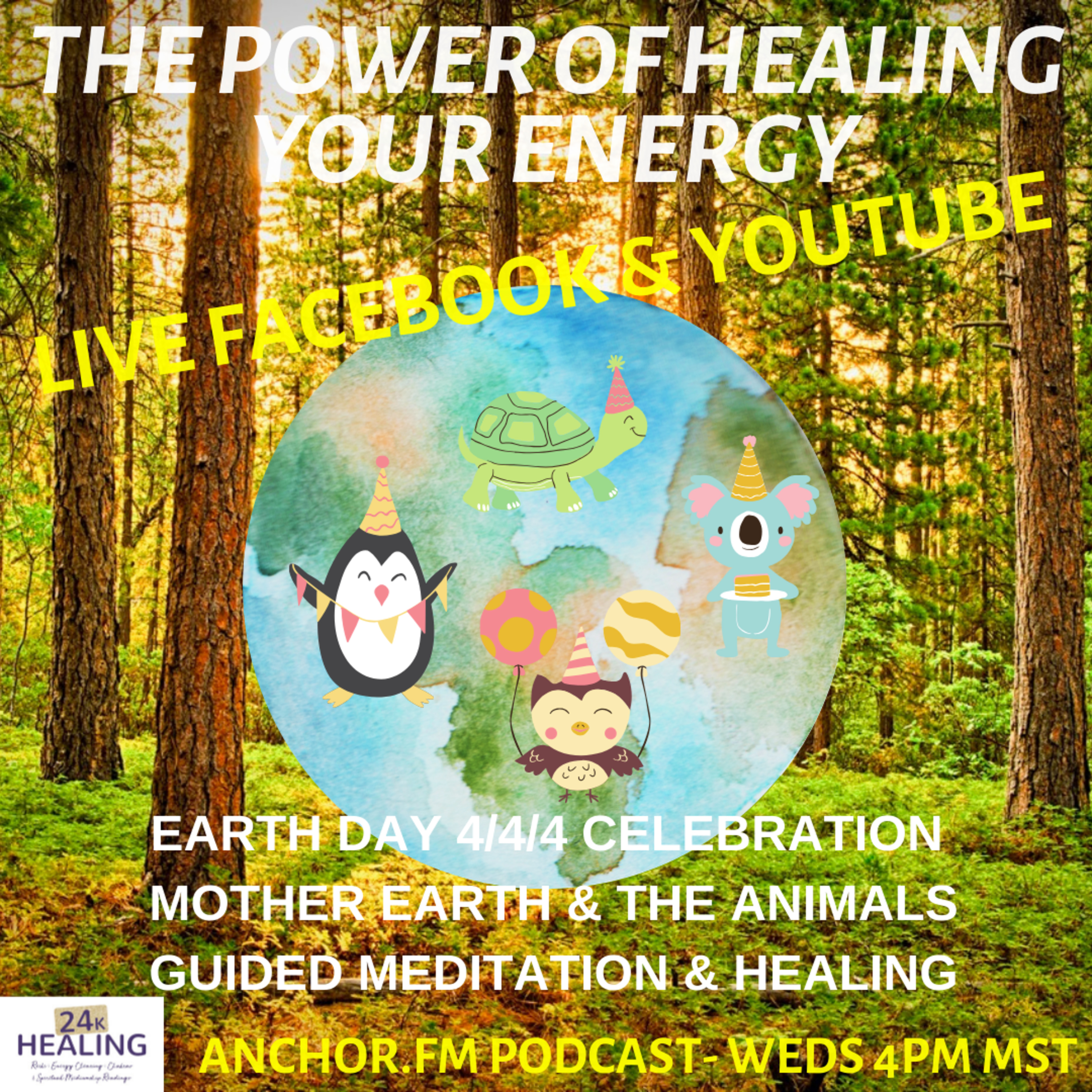 Episode 40 – The Power of Gaia! Celebrating Mother Earth, the animals and 4/4/4 Gateway! episode artwork