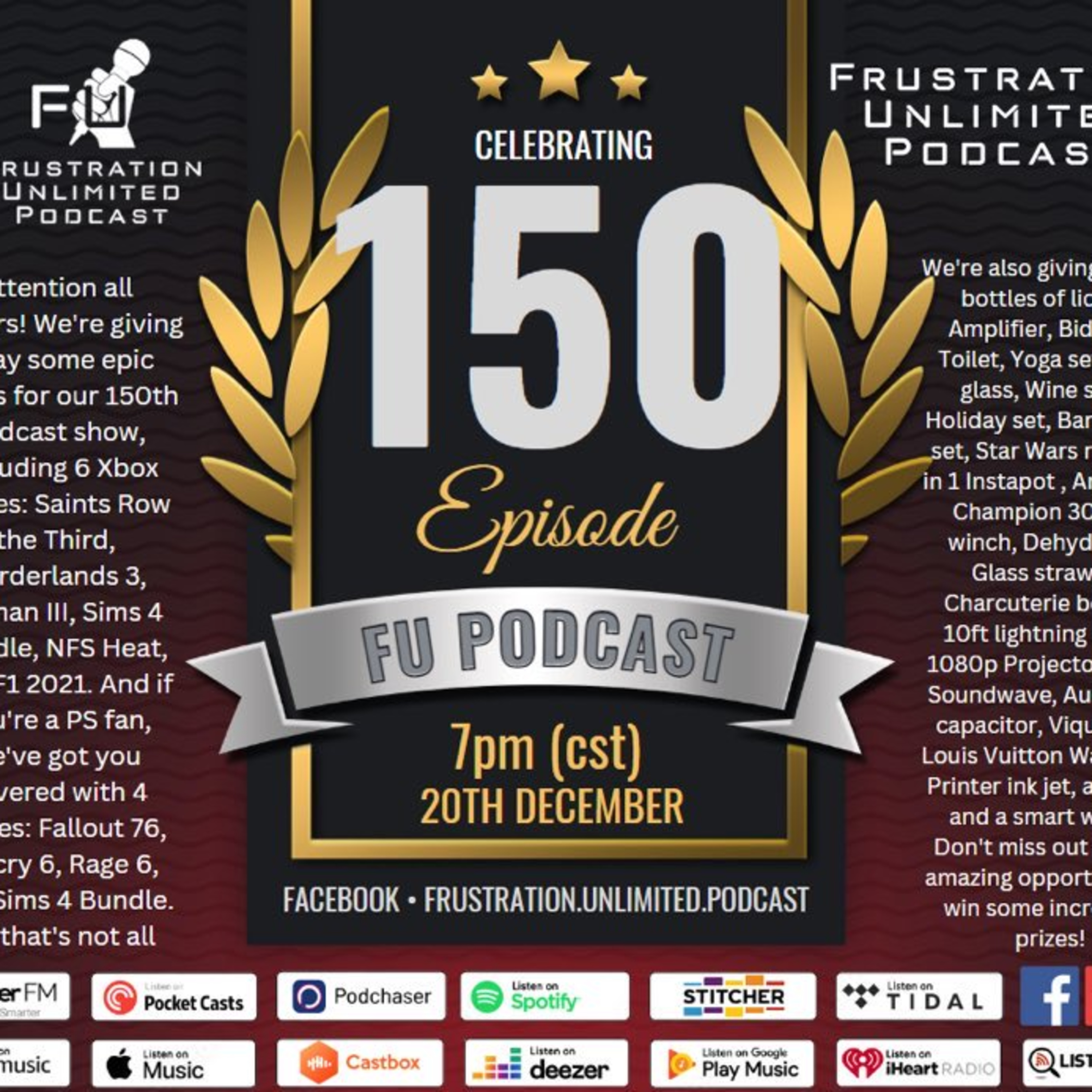 FU Podcast - Frustration Unlimited Podcast