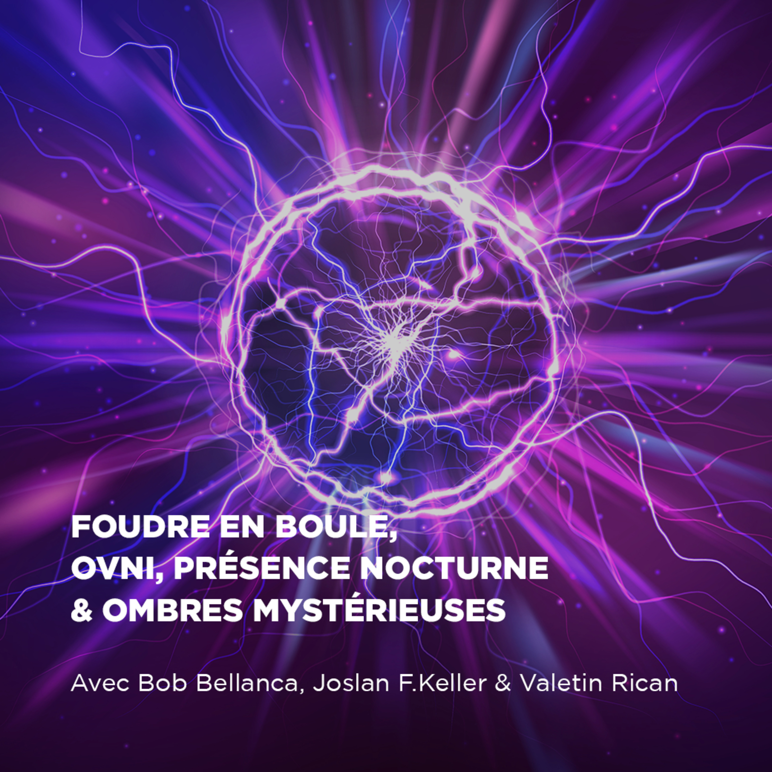 Foudre en boule, Ovni, Présence nocturne & Ombres mystérieuses 