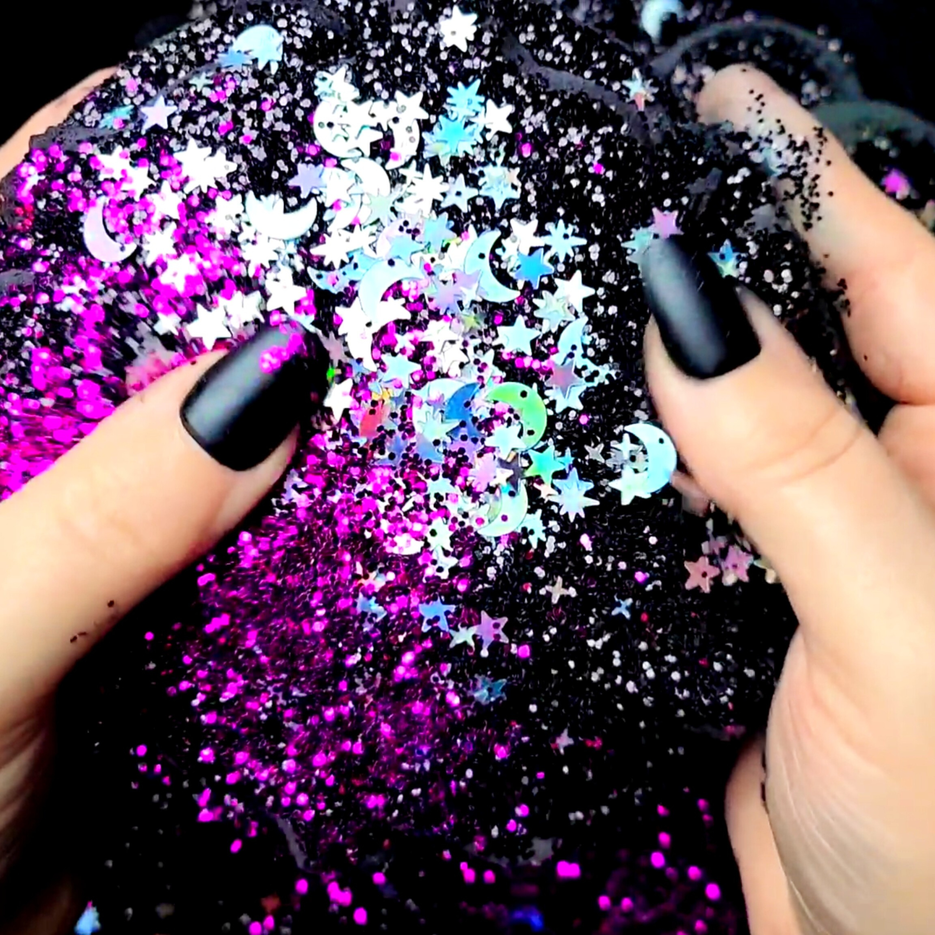 Glitter Overload Crush! 🖤🎉 Black Iron Oxide Series Pt 2/5