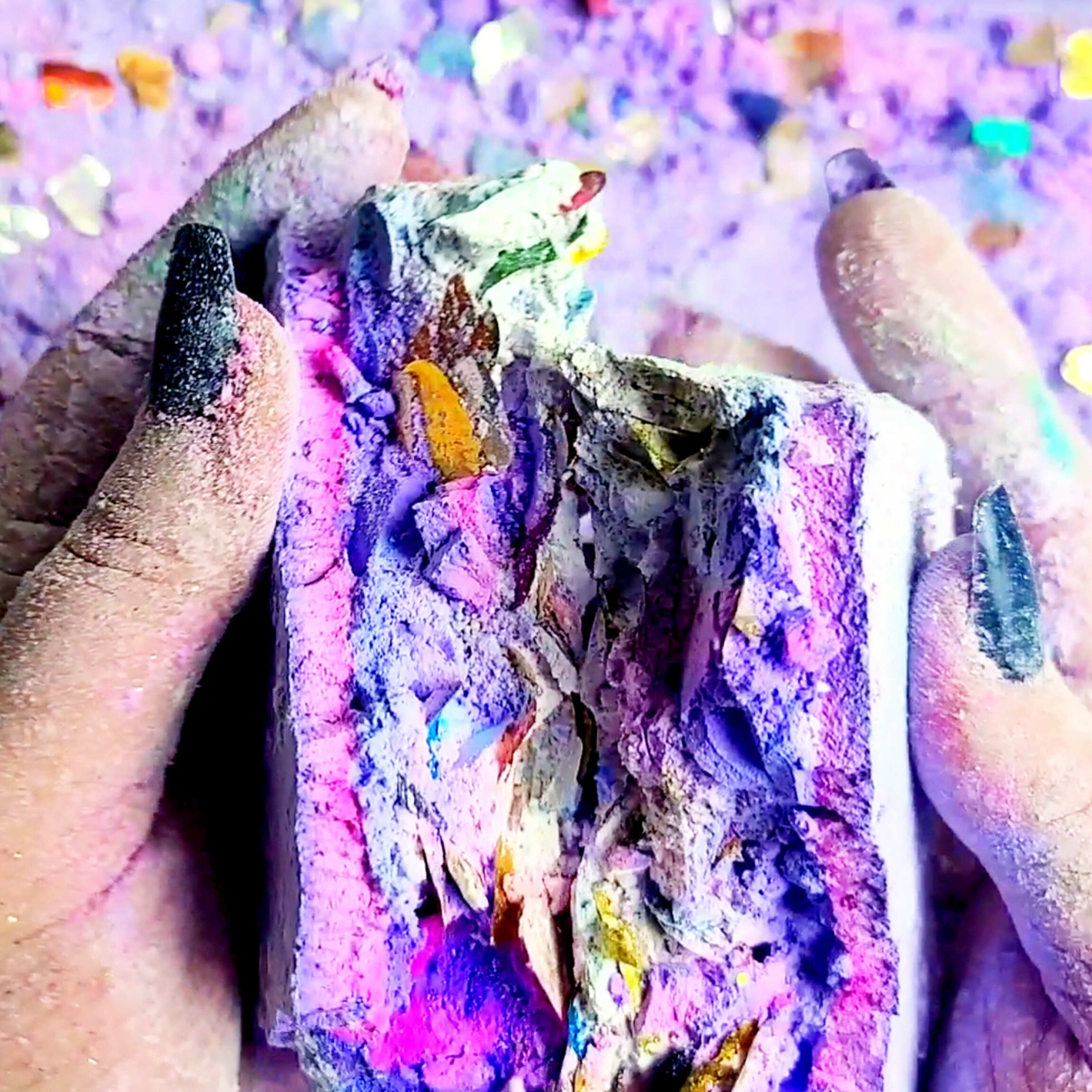 Color & Texture Variety + Confetti Overload! 💜🎉 Birthday Crush