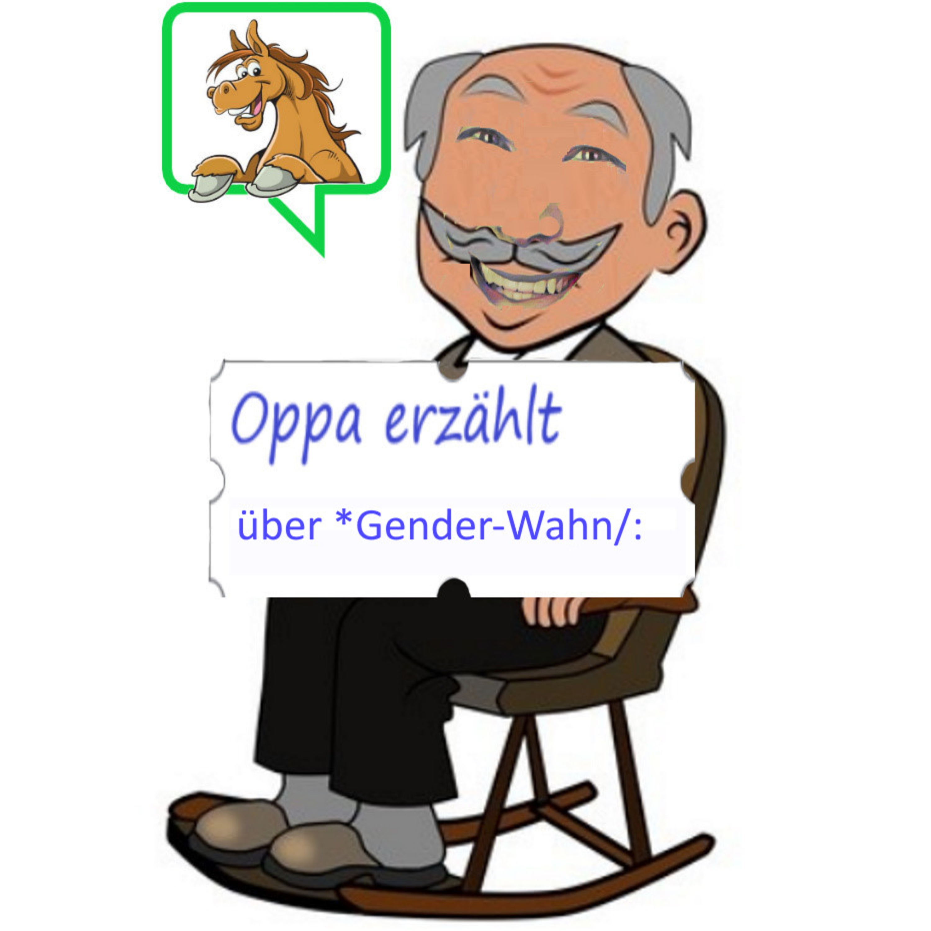 Oppa erzählt wieder vom Pferd