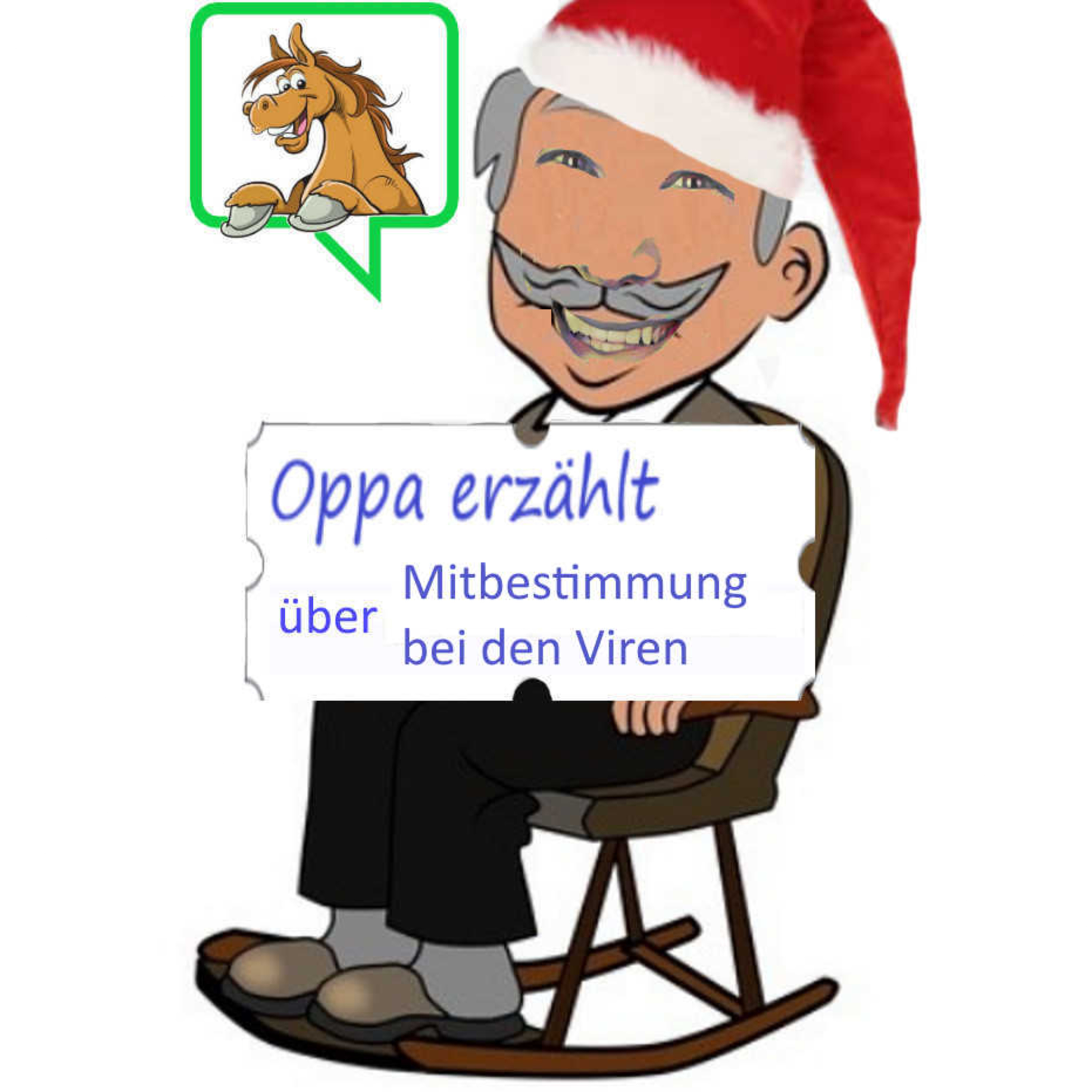 Oppa erzählt wieder vom Pferd