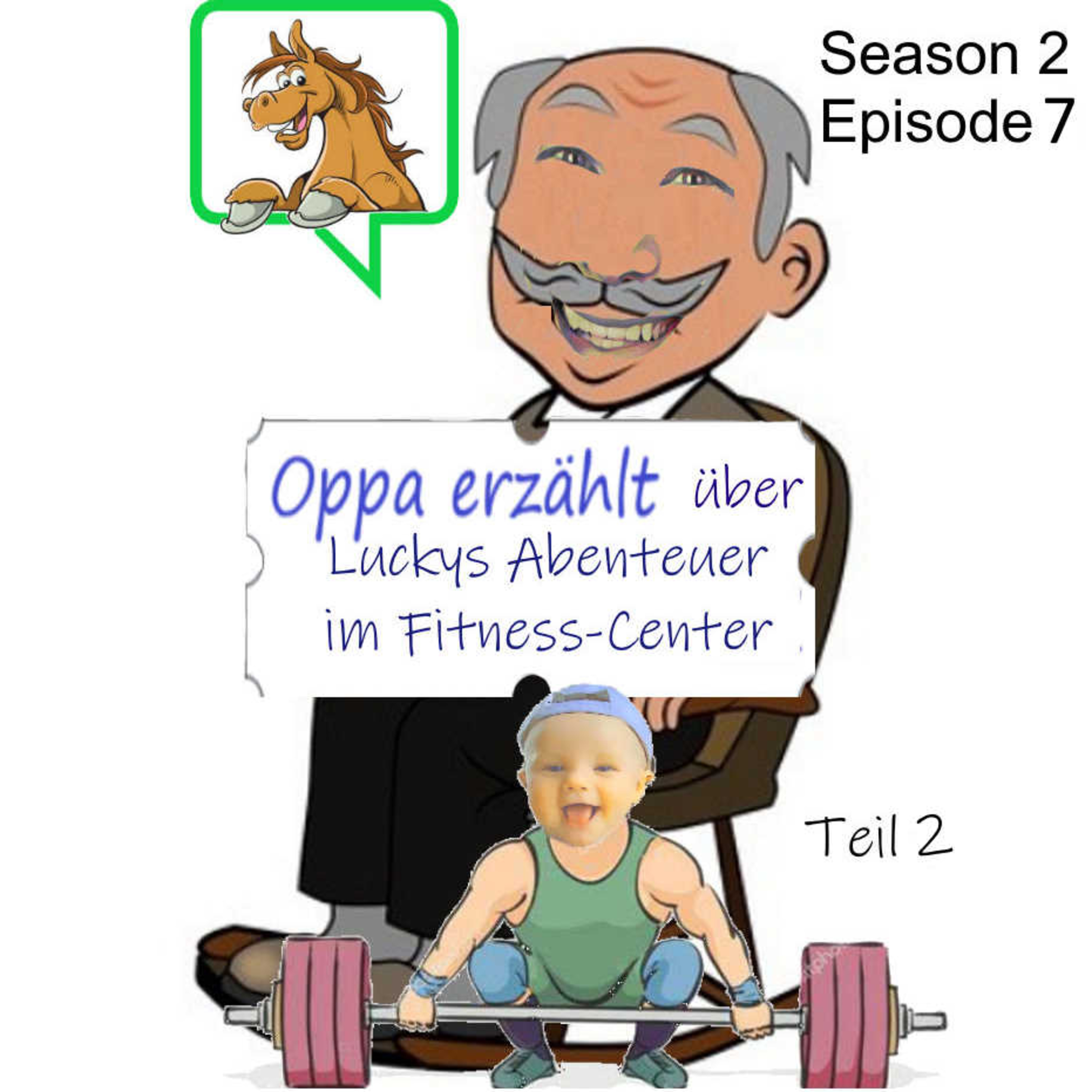 Oppa erzählt wieder vom Pferd