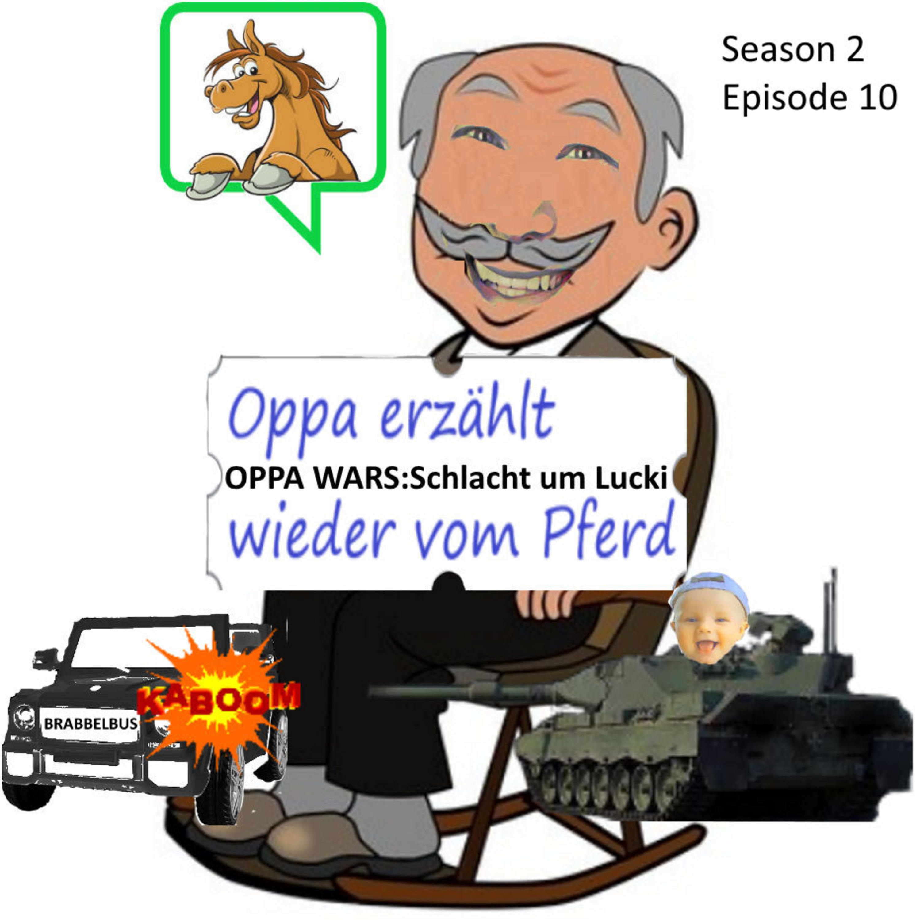 Oppa erzählt wieder vom Pferd