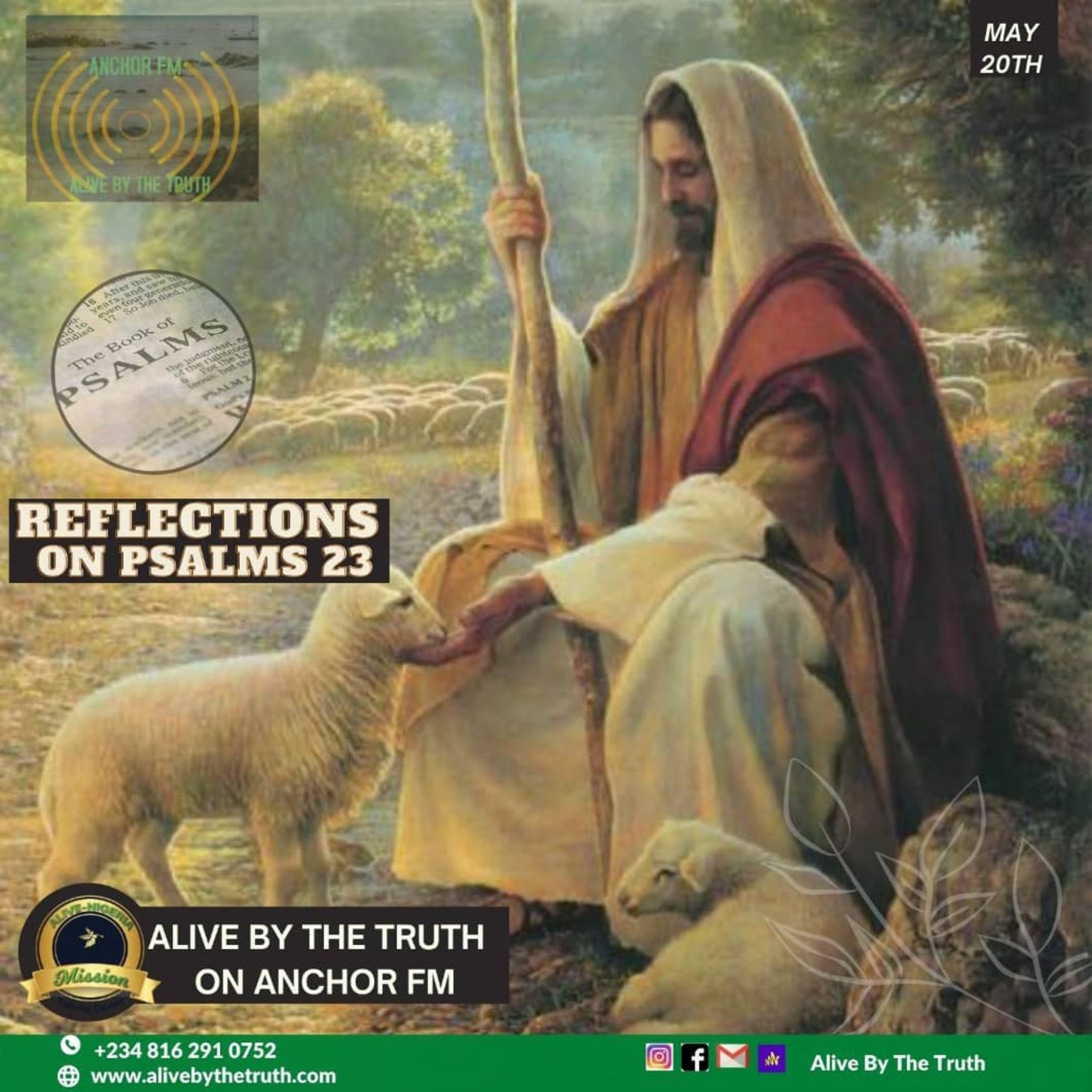 Reflections on Psalm. 23 Part 1. episode artwork