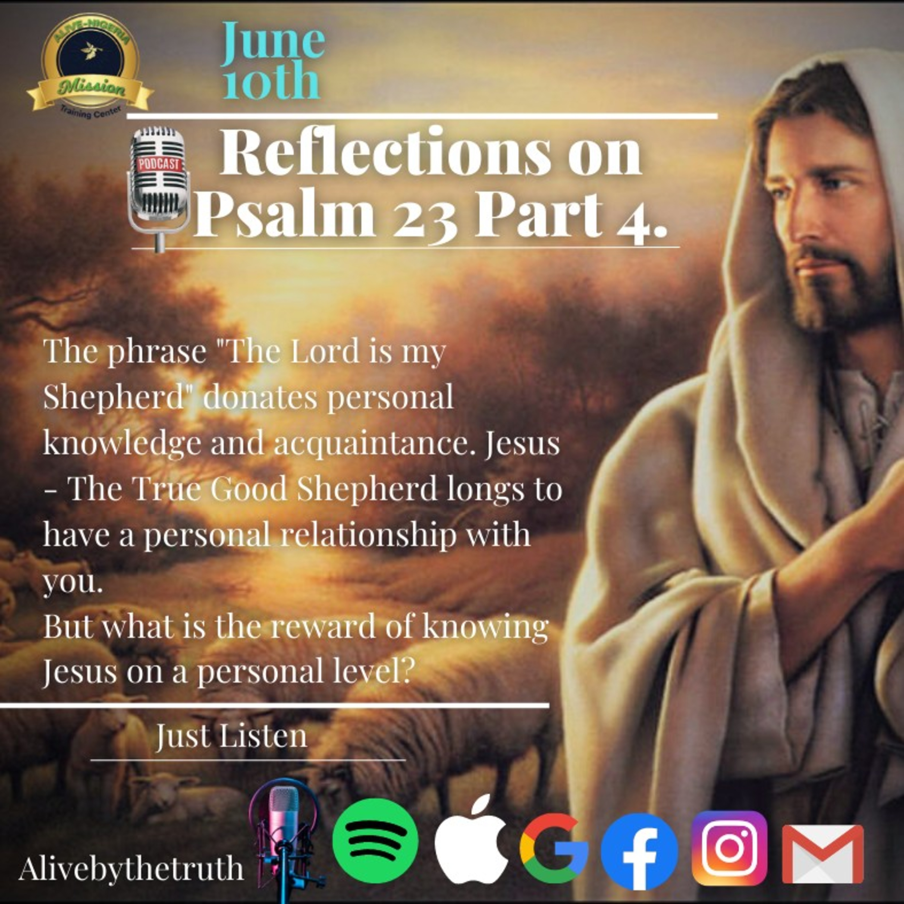 Reflections of Psalm 23 Part 4 episode artwork