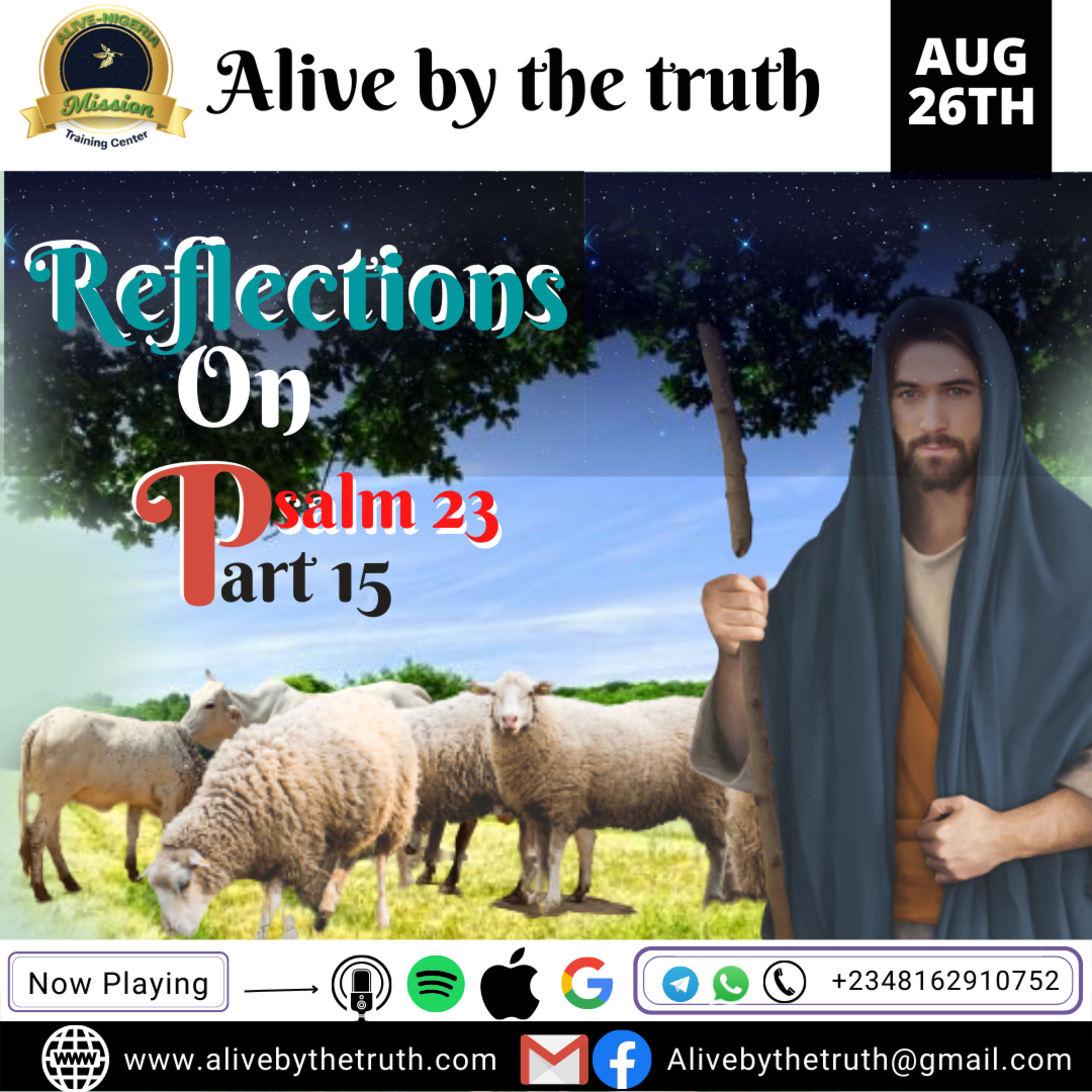 The Reflections on Psalm 23 Part 15 episode artwork