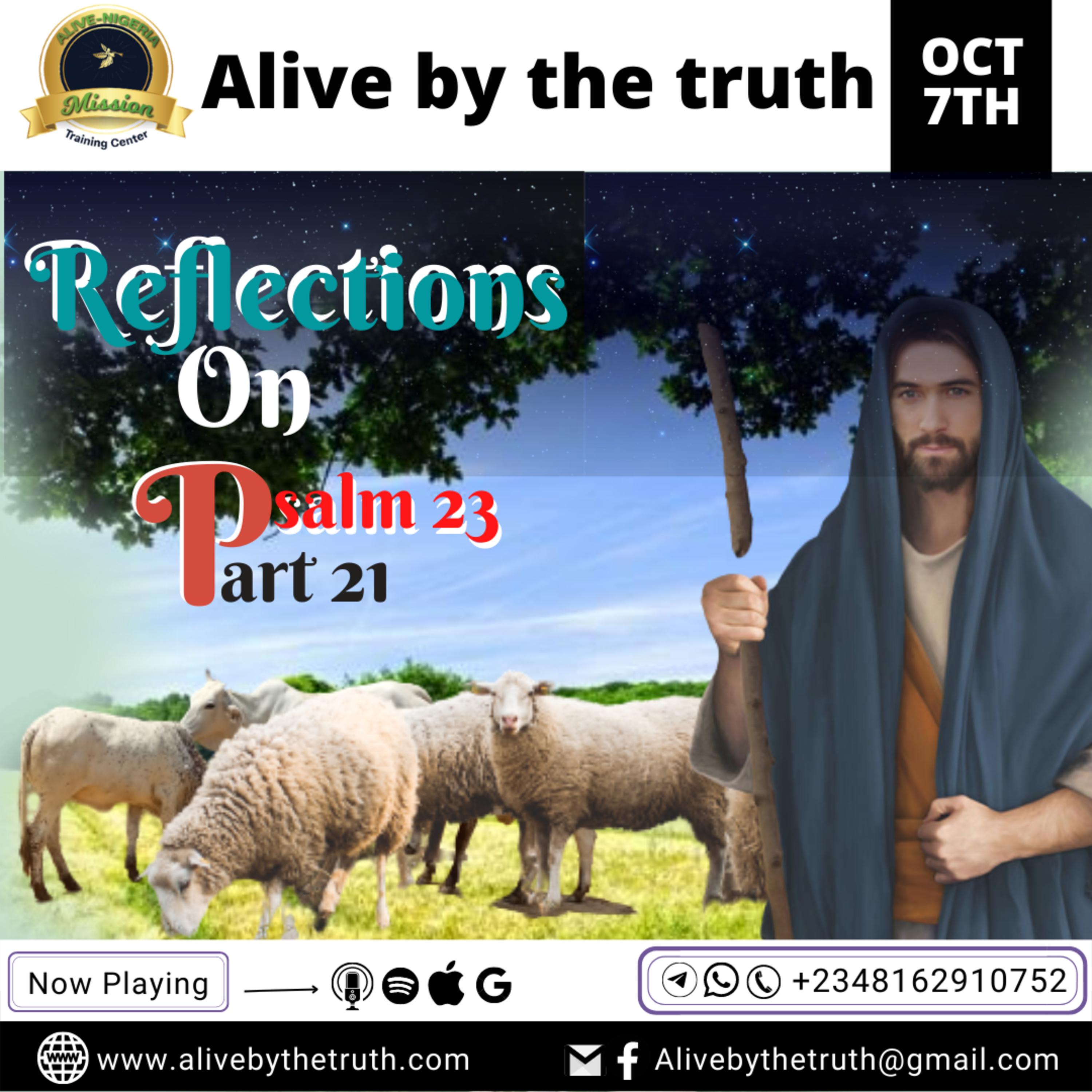 Reflections on Psalm 23 Part 21 episode artwork