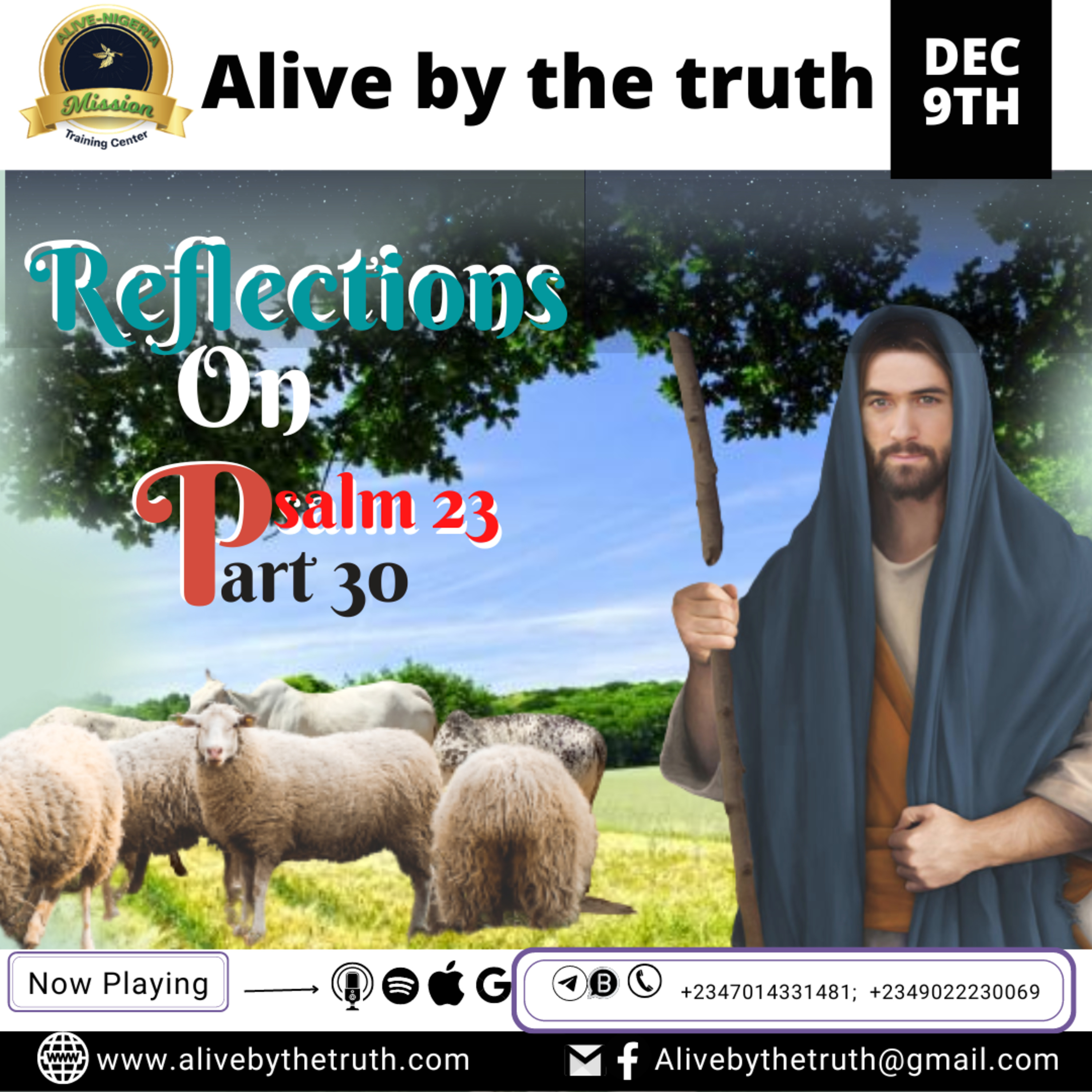 Reflections on Psalm 23 Part 30 episode artwork