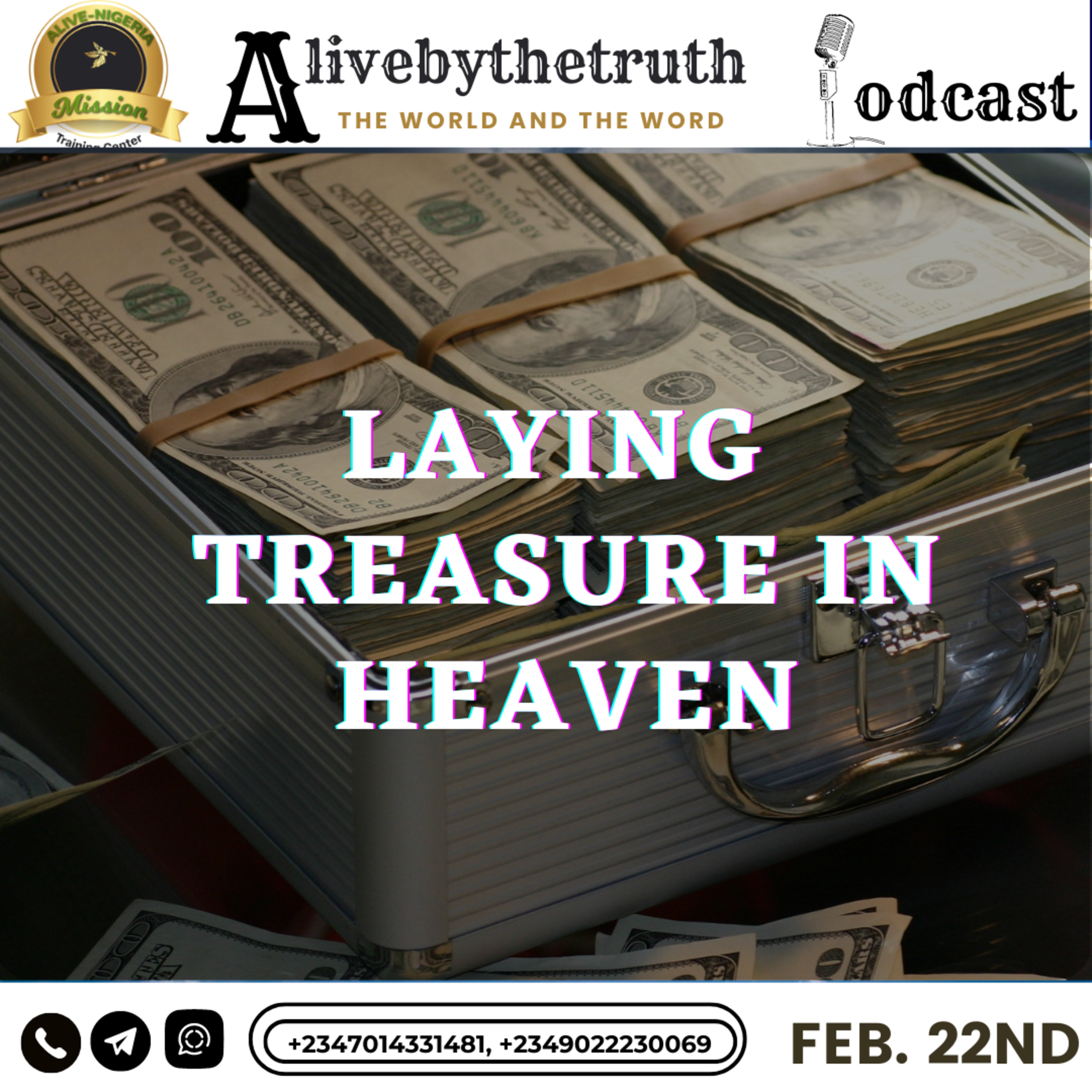 Laying Treasures in Heaven episode artwork