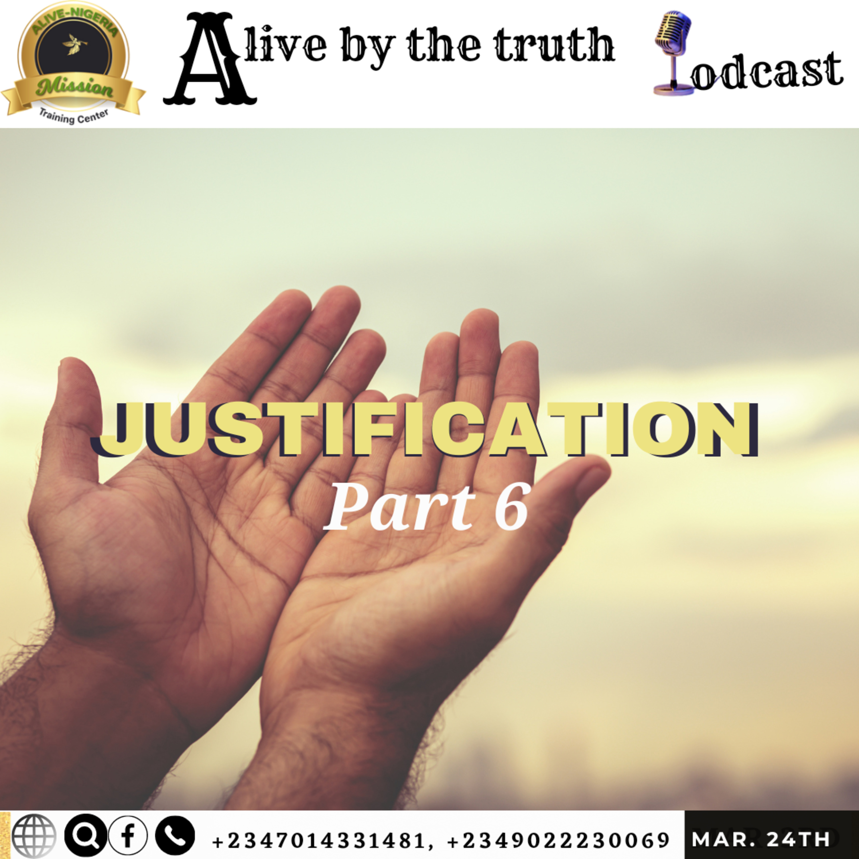 Justification Part 6: Good works episode artwork