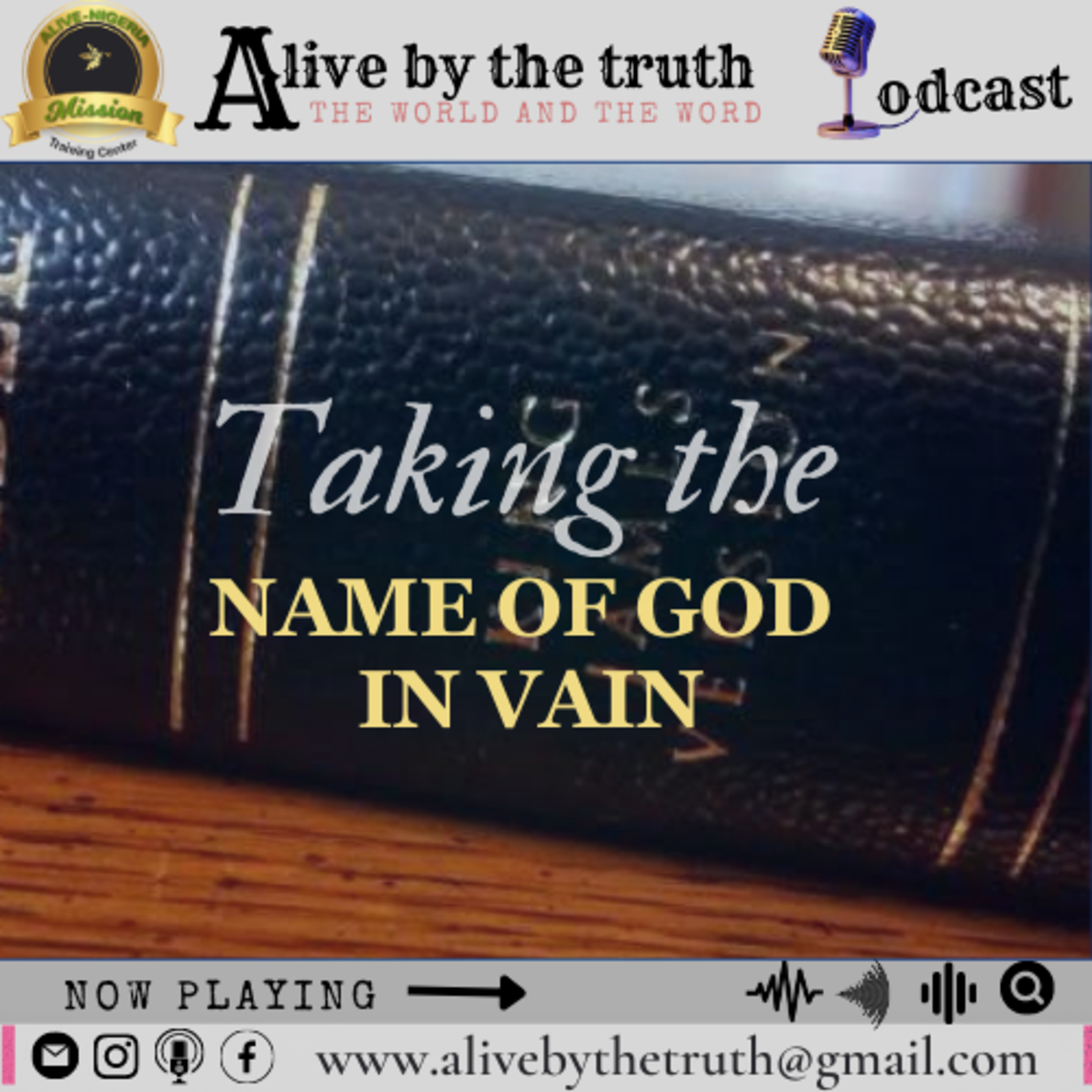 Taking The Name of God in Vain episode artwork
