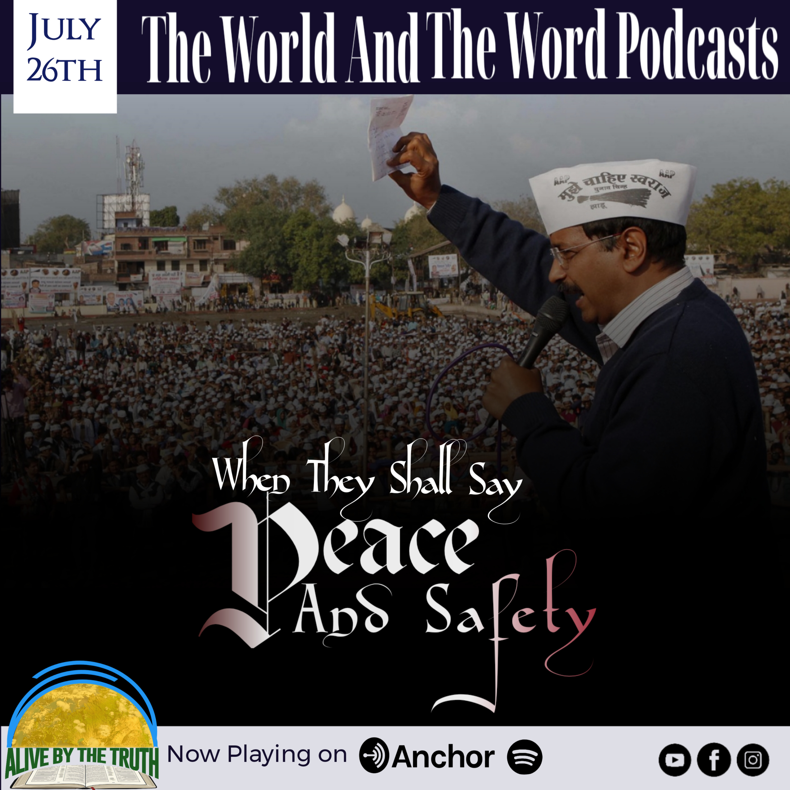 When They shall say, peace and safety.  episode artwork