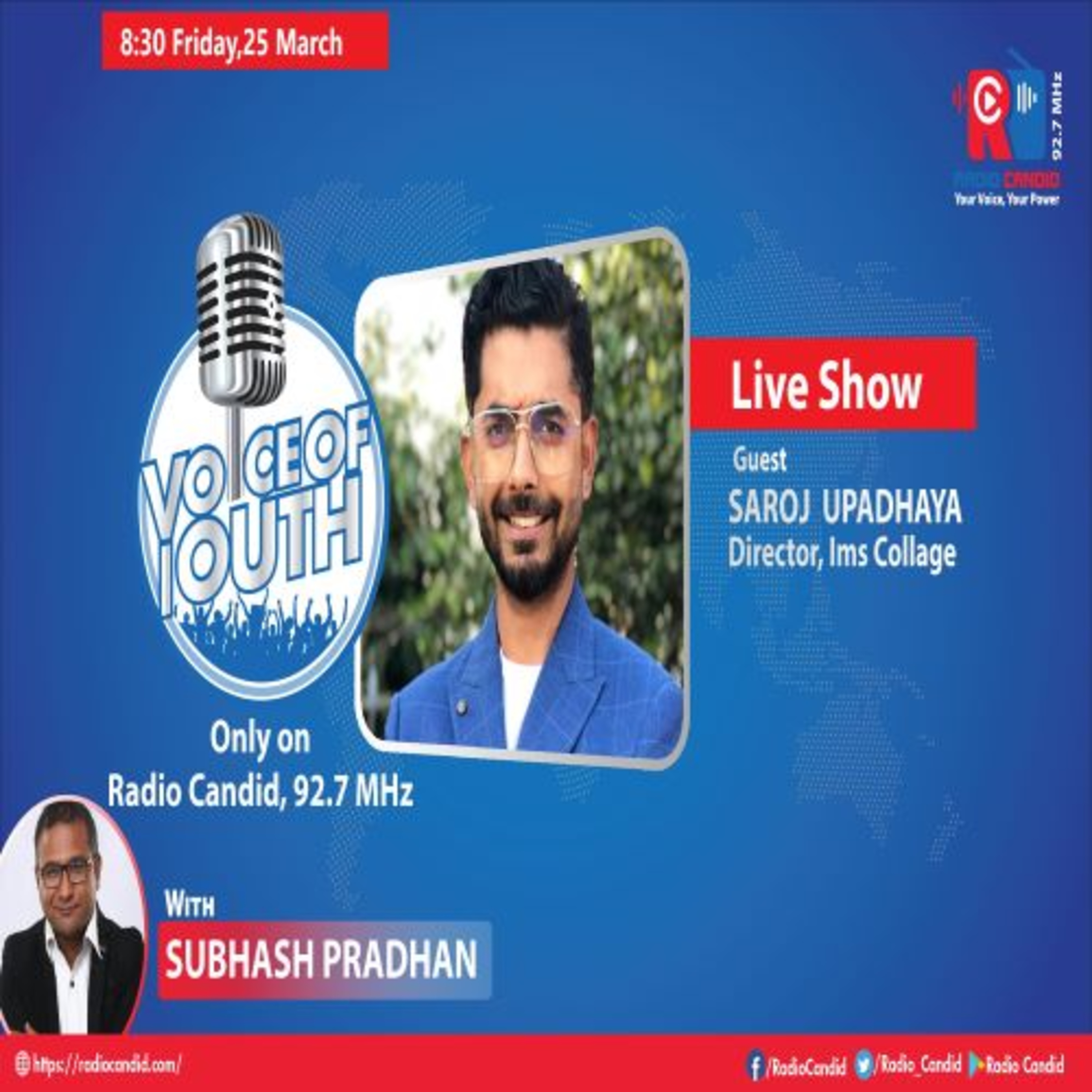 Voice of Youth_Saroj Upadhya-Executive Director Of Majesty Education And Director Of IMS College episode artwork