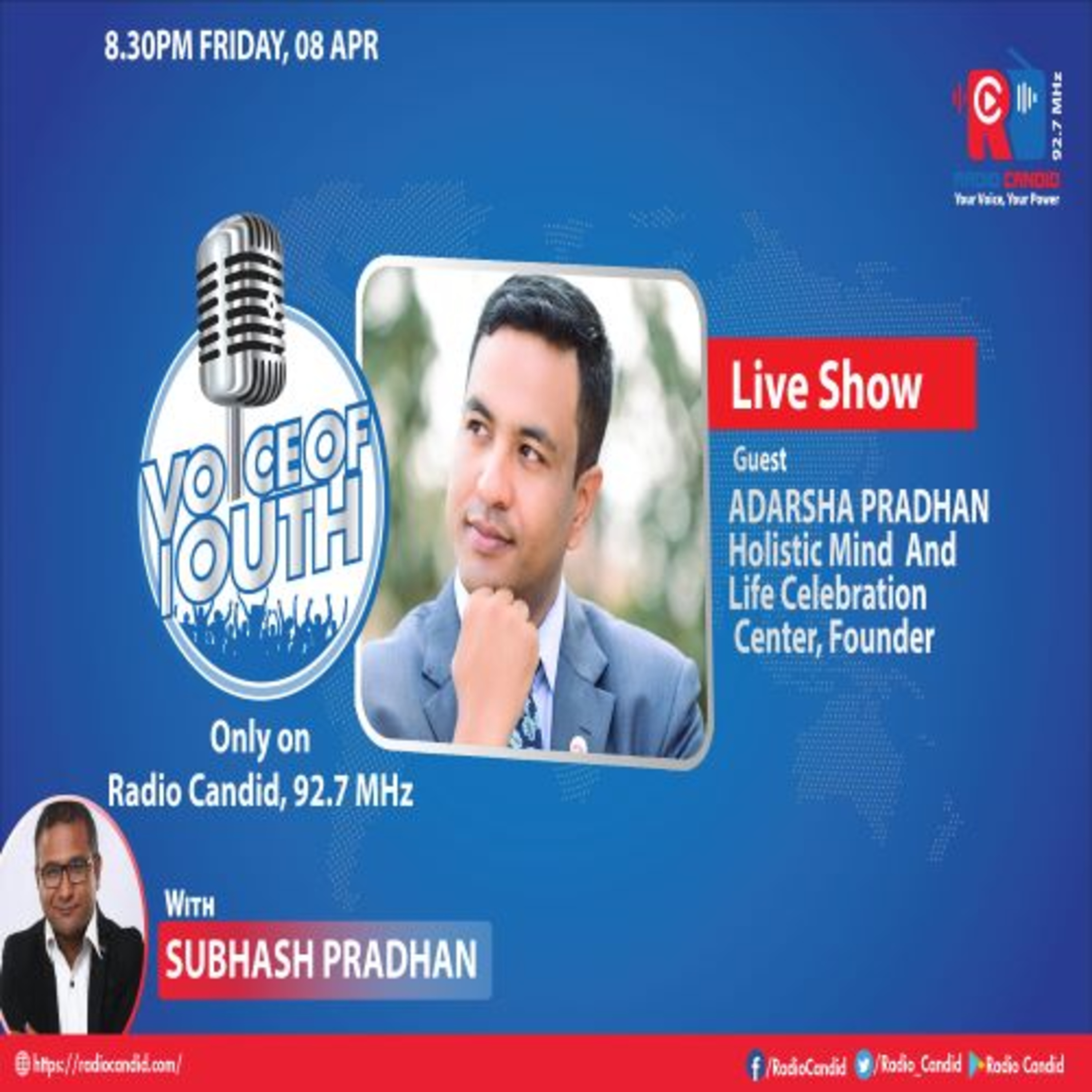 Voice of Youth_Adarsha Pradhan-Founder-Holistic Minds & Life Celibration Center episode artwork