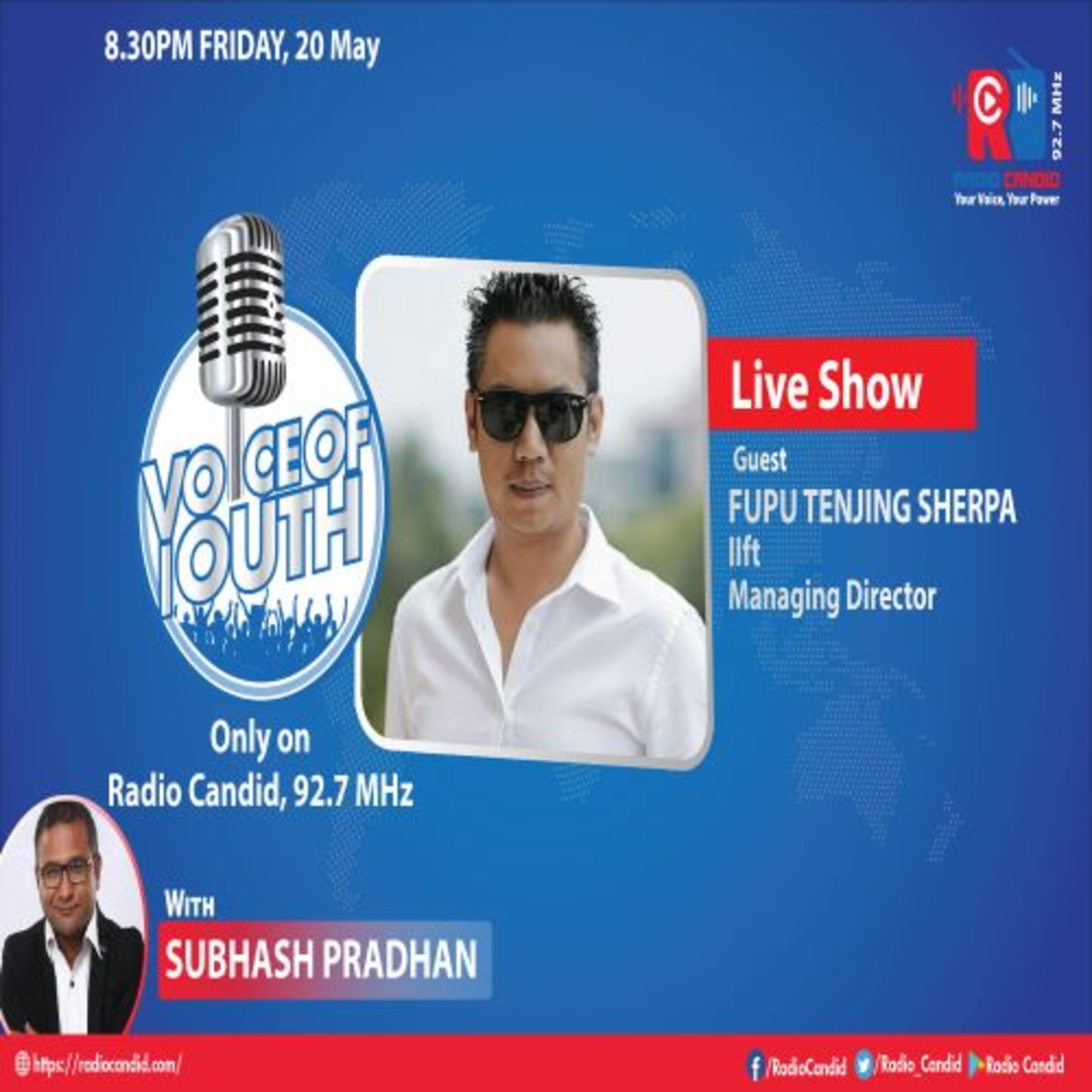 Voice Of Youth_Fupu Tenjing Sherpa-Managing Director-IIFT-International Institue of Fashion Technology episode artwork