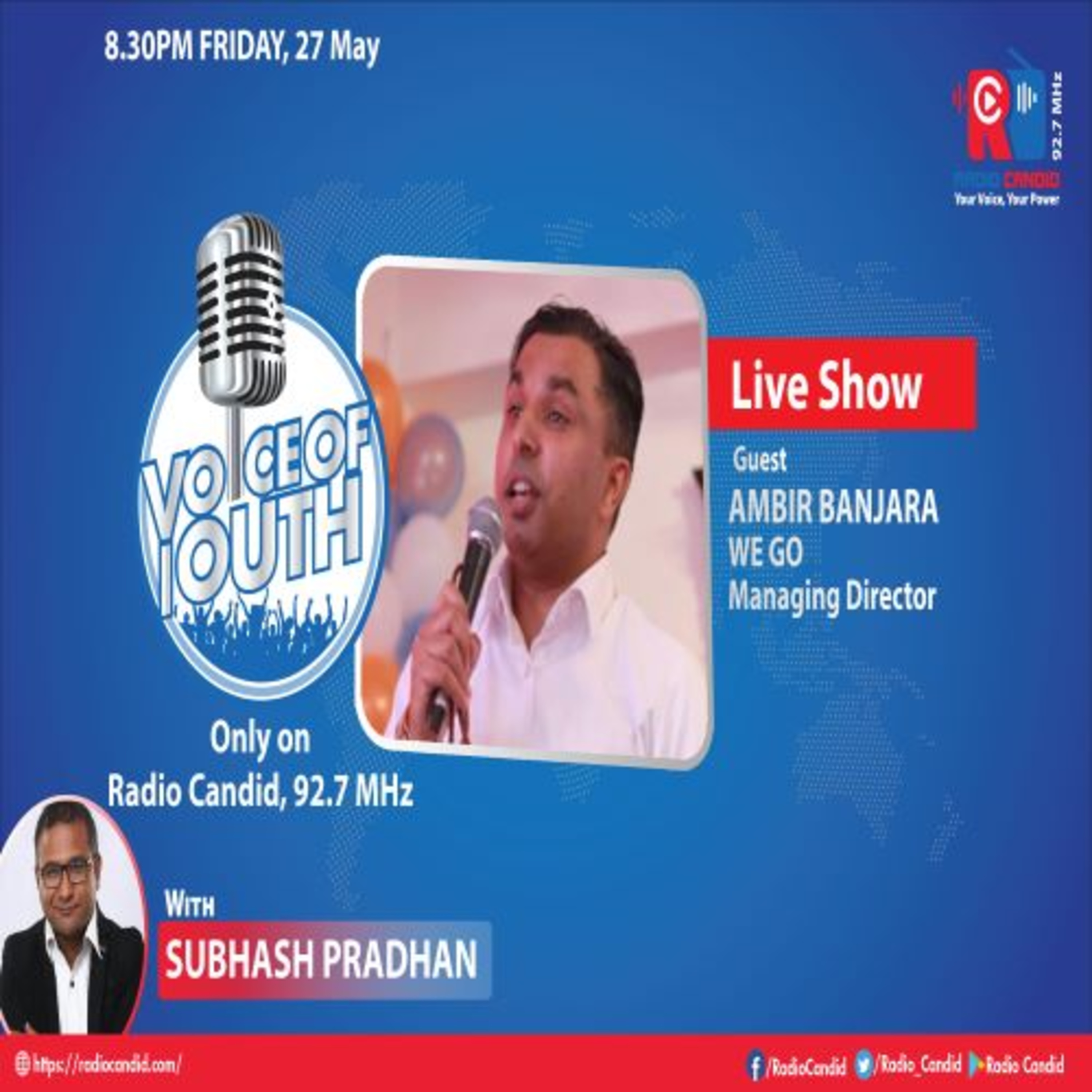 Voice Of Youth_Ambir Banjara-Managing Director-We Go episode artwork