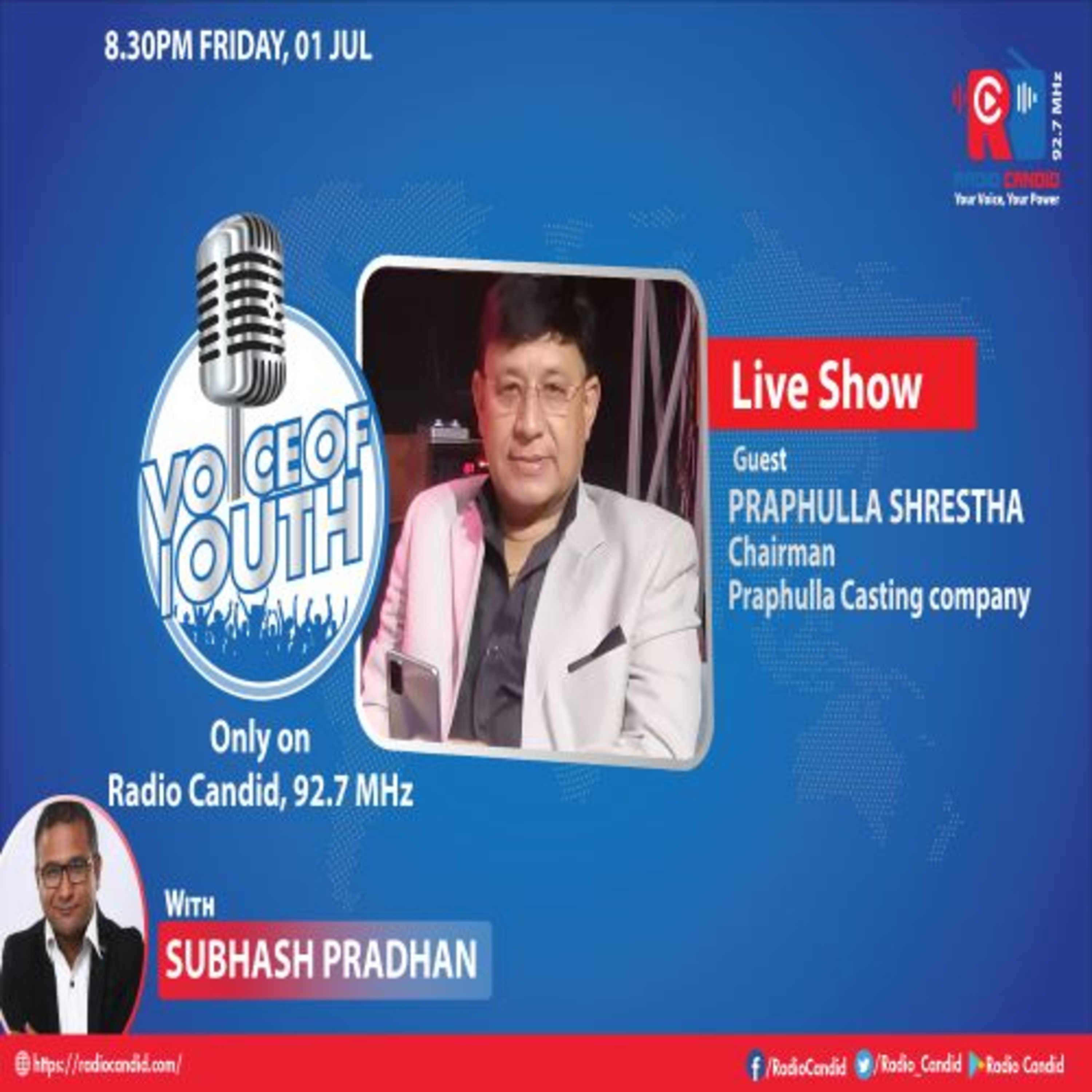 Voice Of Youth_Praphulla Shrestha_Praphulla Casting Company_Chairman episode artwork