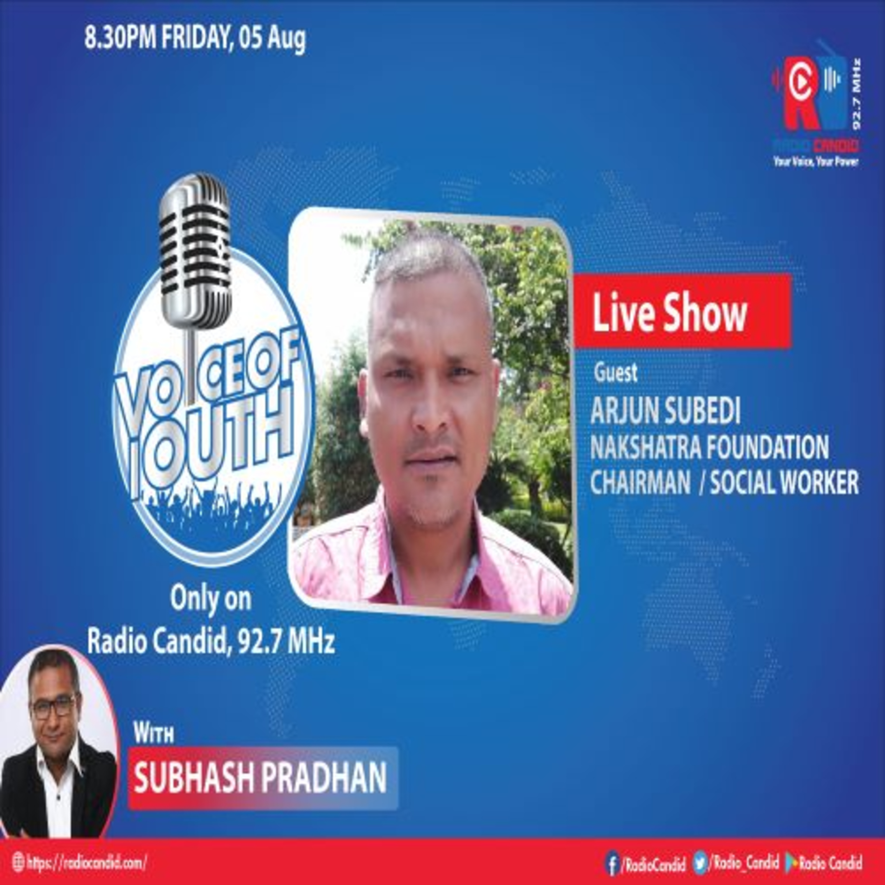 Voice Of Youth_Arjun Subedi_Nakshatra Foundation Chariman-social Worker episode artwork