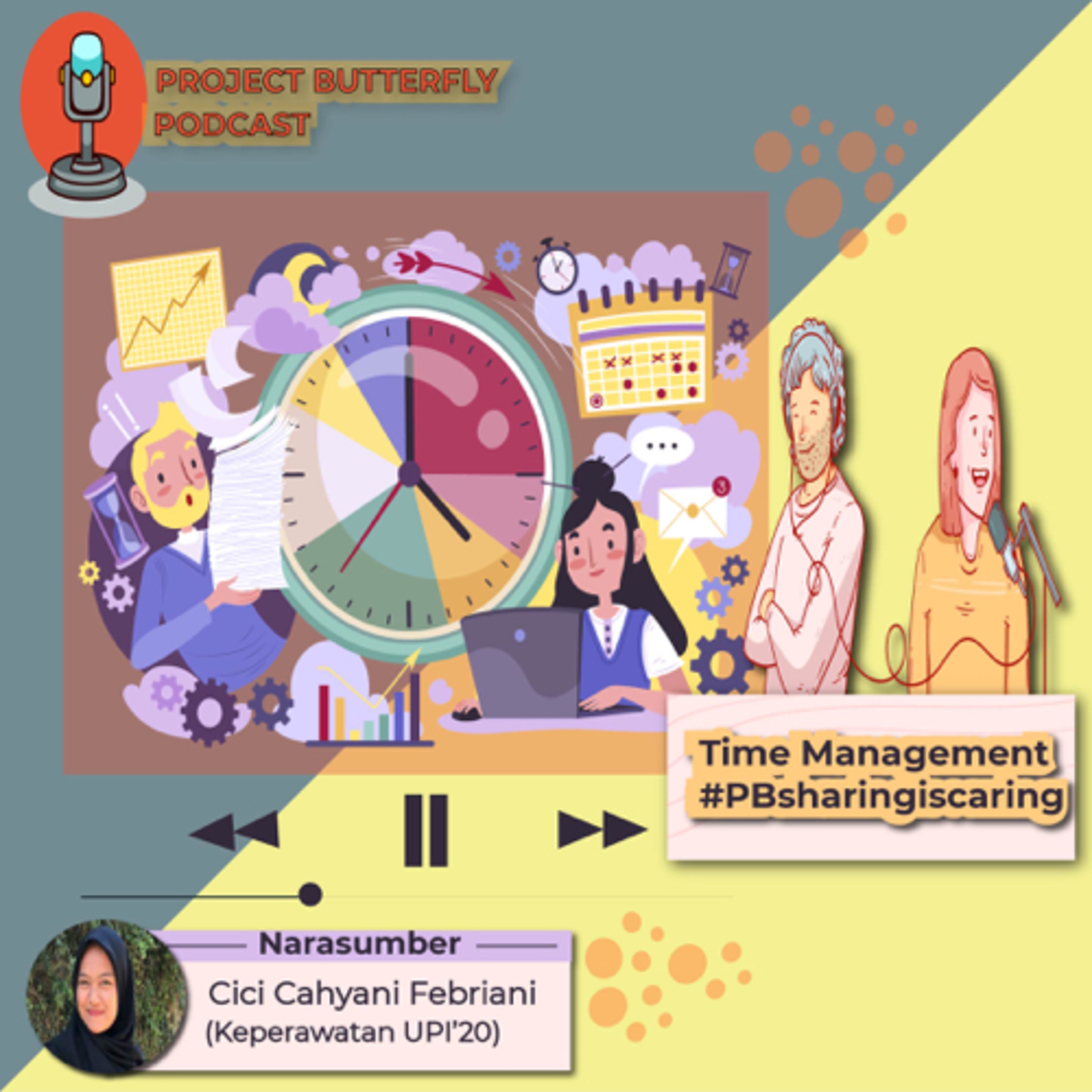 #PBsharingIscaring Ep.4 “Time Management” episode artwork
