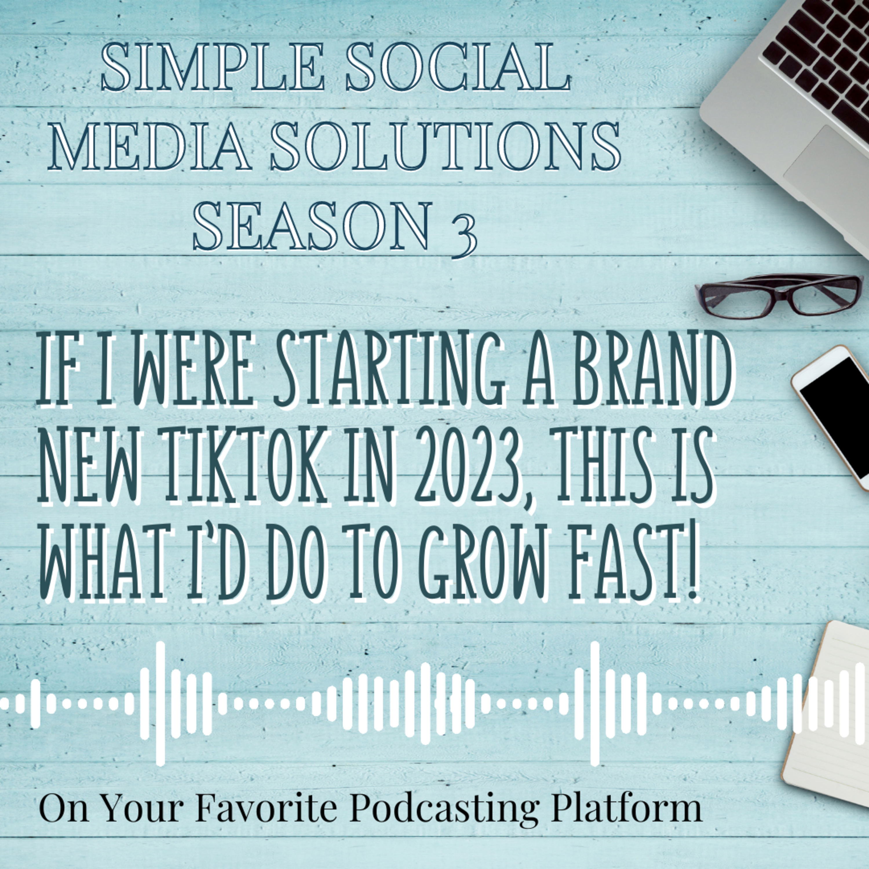 93. If I were starting a brand new TikTok in 2023, this is what I’d do to grow fast! episode artwork