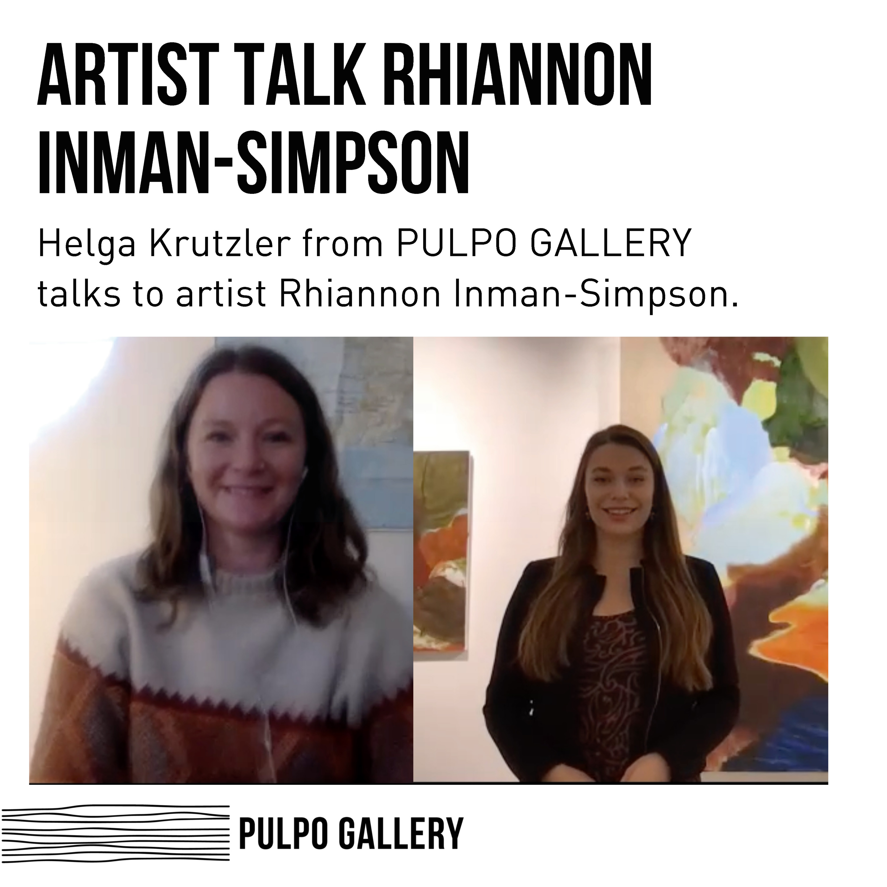 ARTIST TALK Series PULPO GALLERY