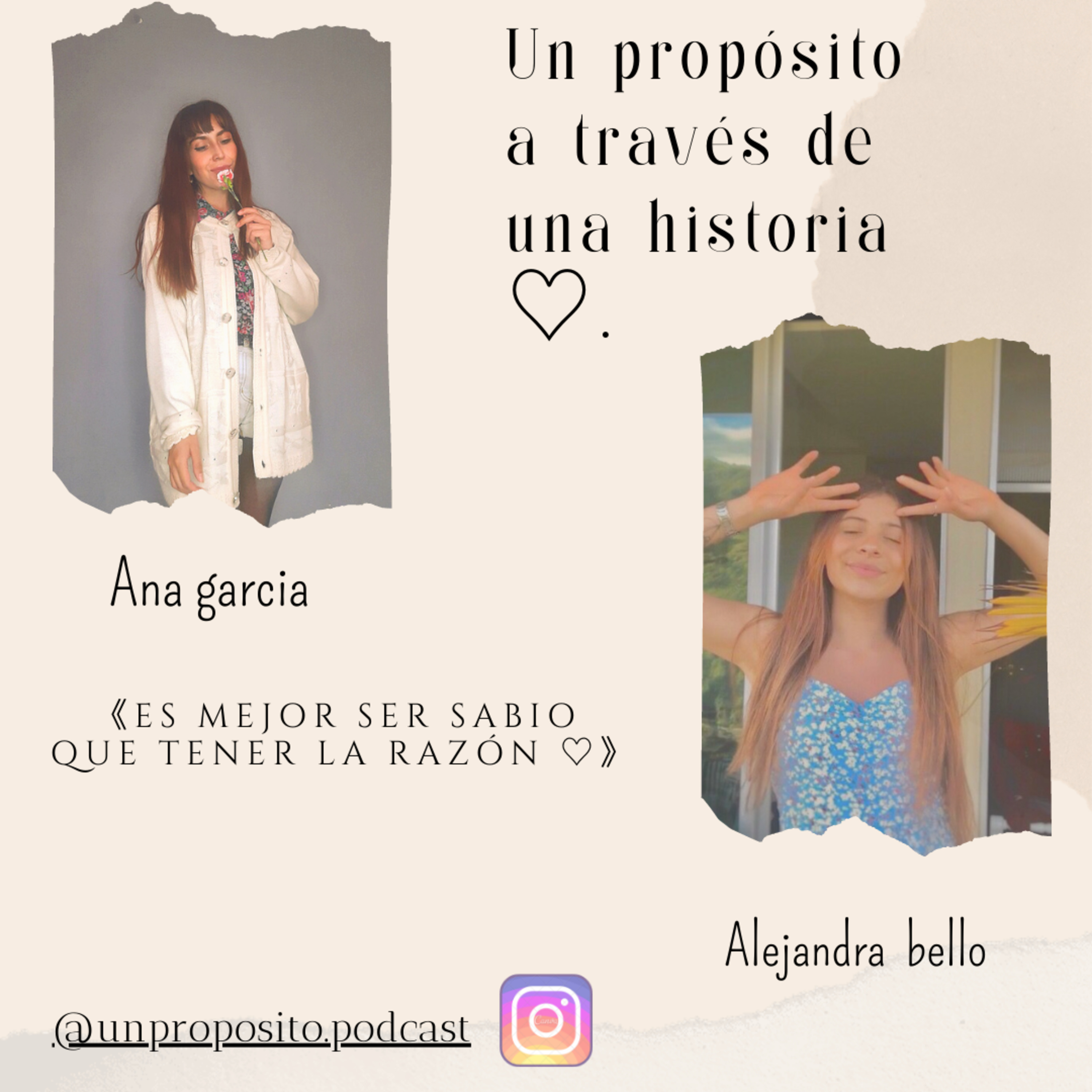 ▬▬♡UN PROPÓSITO PODCAST ⸙†♡▬▬ por que todos tenemos una historia que contar †♡
