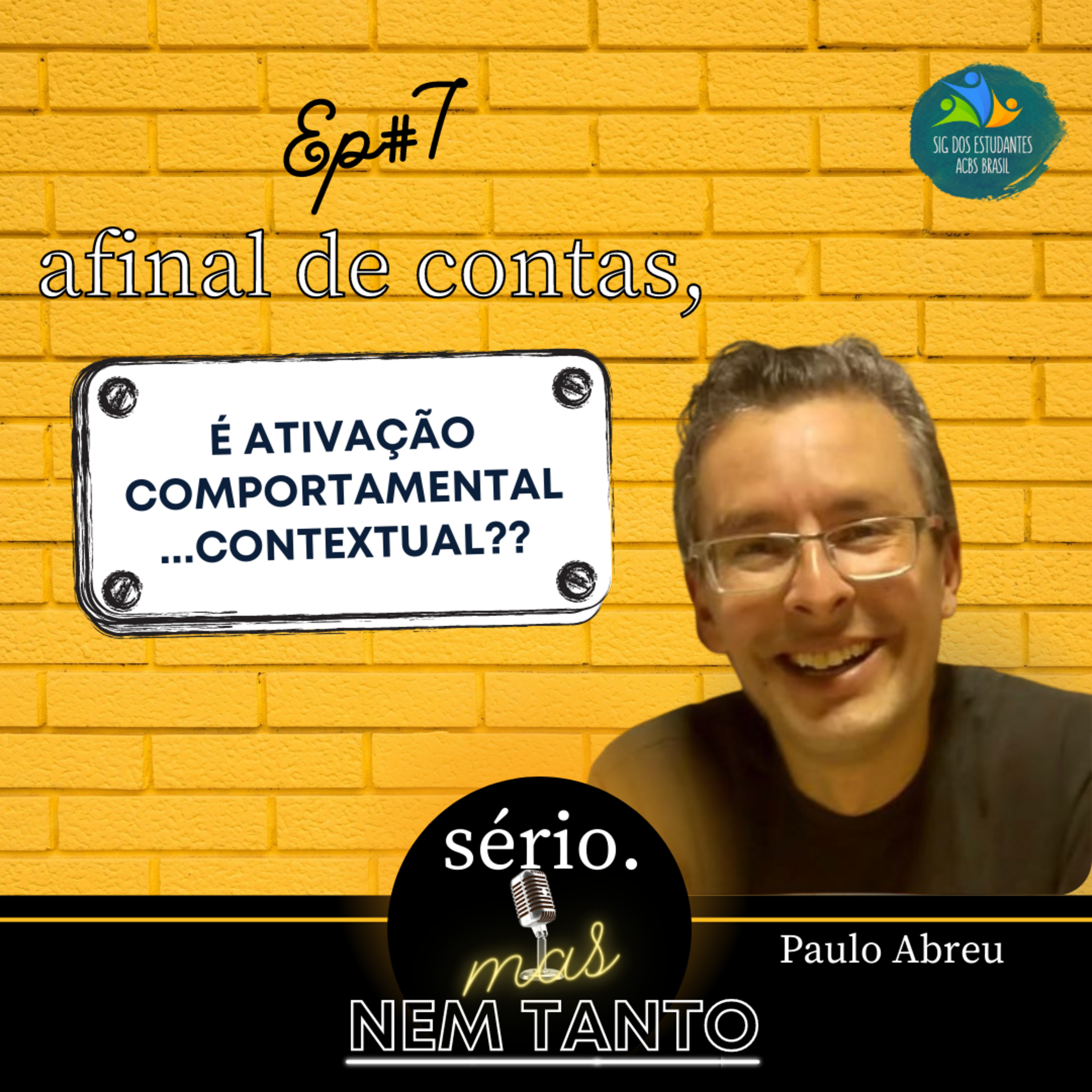 Sério, mas nem tanto