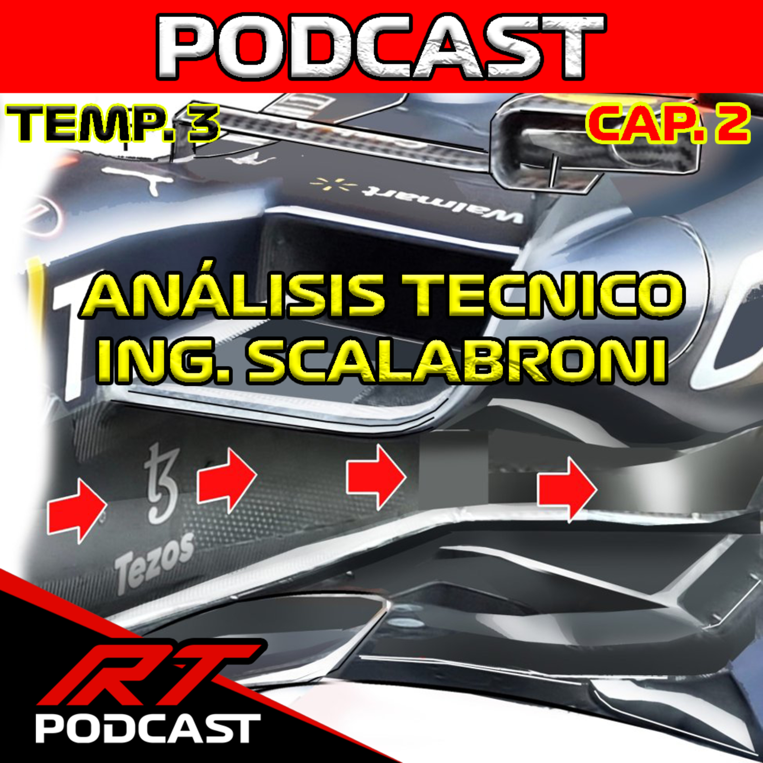 PODCAST | ANÁLISIS TECNICO del ING, SCALABRONI, ¿QUIEN llega MEJOR al INICIO de TEMPORADA F1 2023? episode artwork