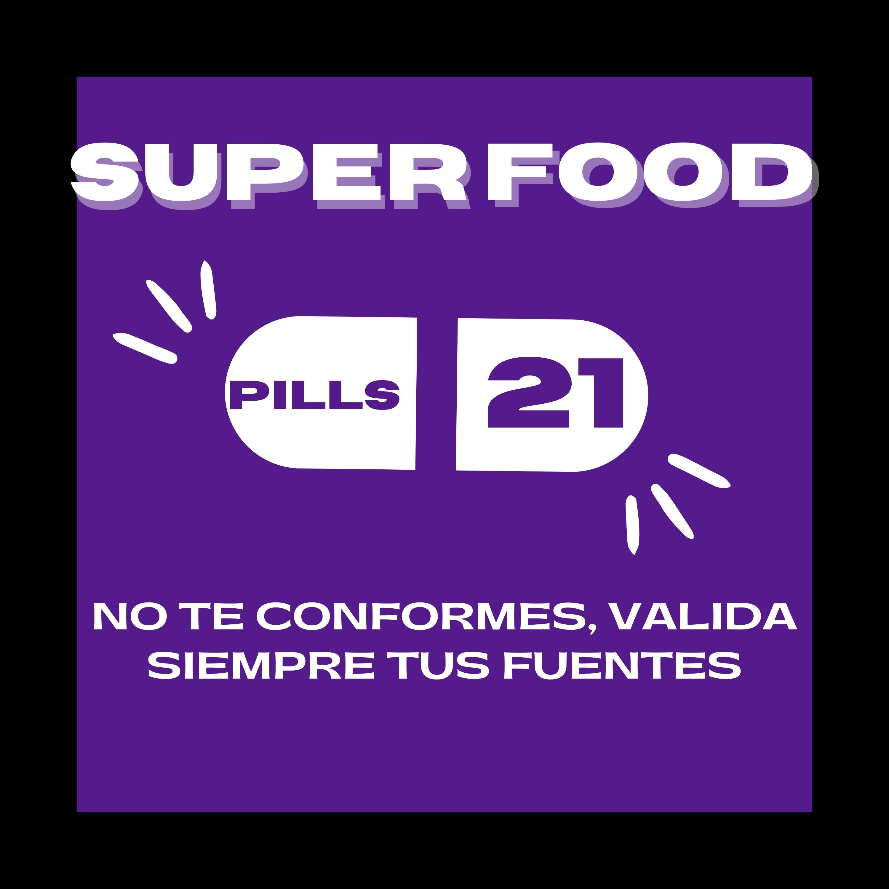 Superfood Pills 21: No te conformes, valida siempre tus fuentes episode artwork