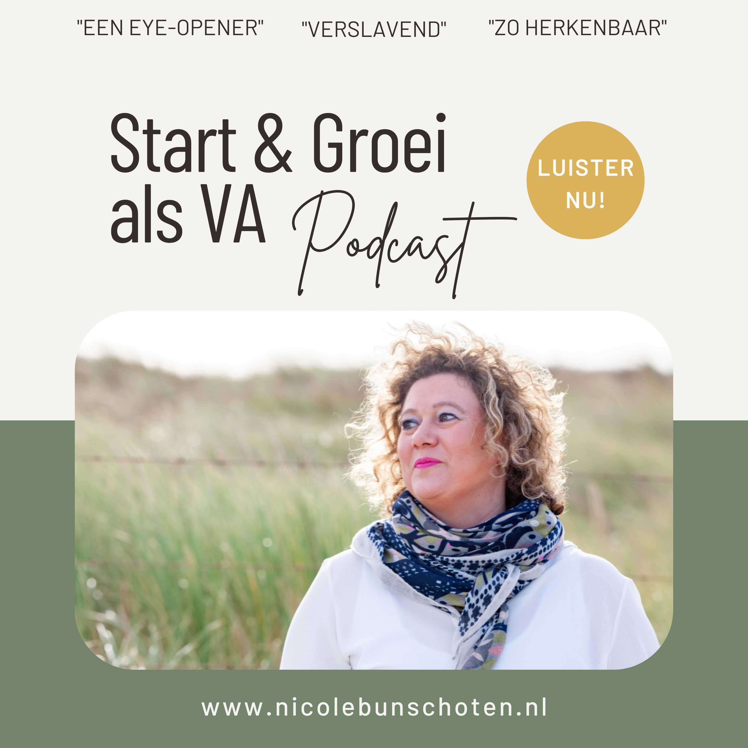 Nicole Bunschoten - Leven van een VA