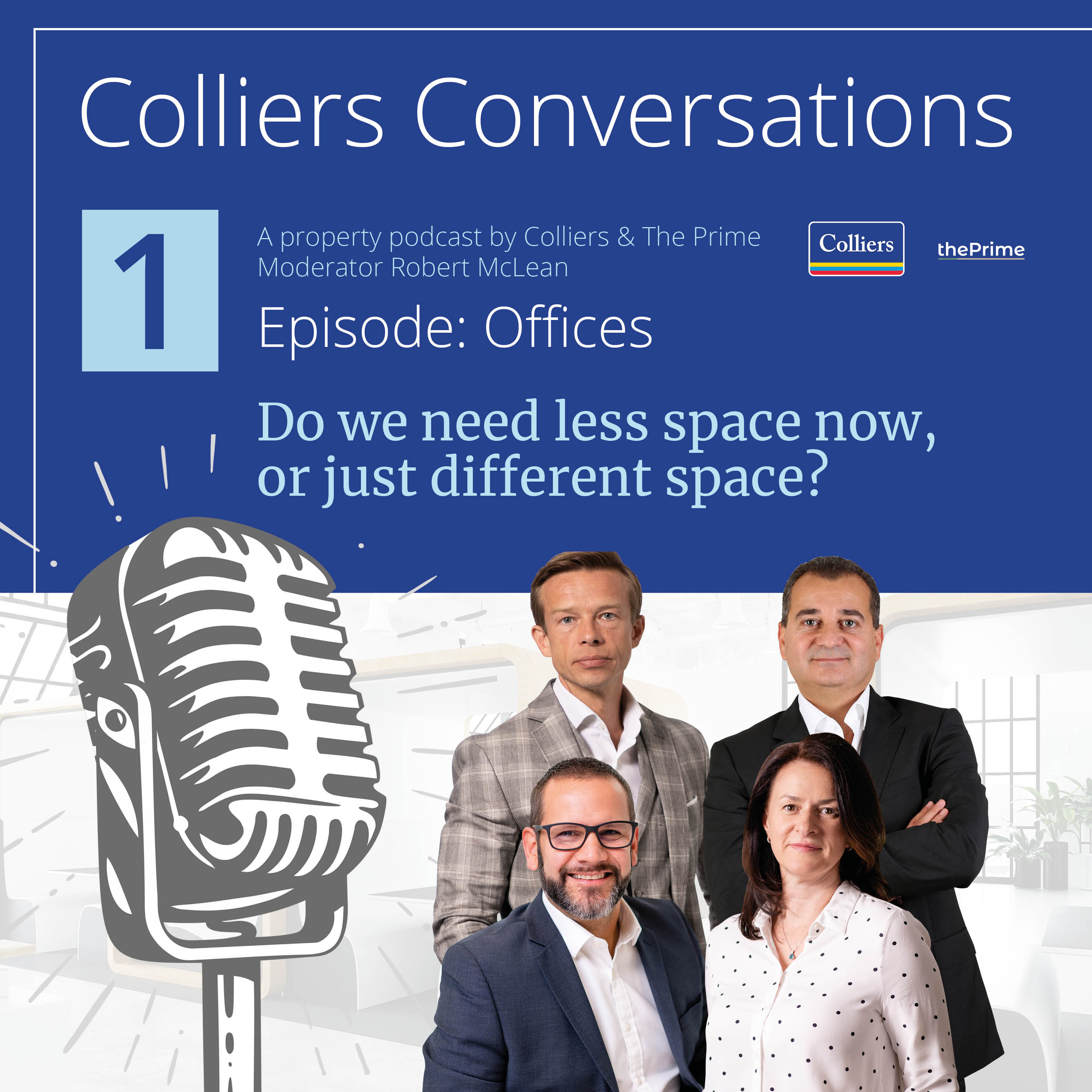 Episode 1 - Offices: Do we need less space now, or just different space?  episode artwork