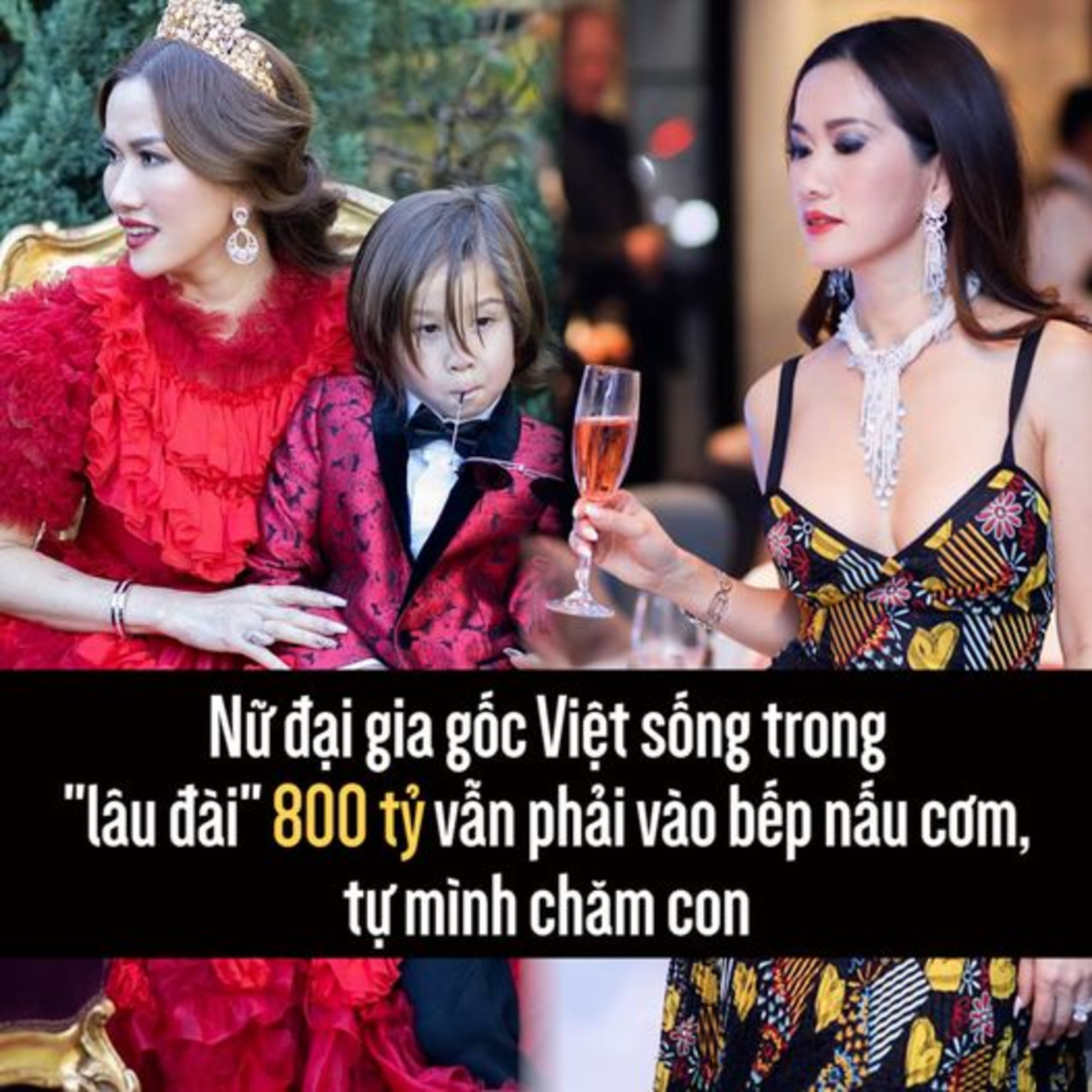 Nữ đại gia gốc Việt sống trong "lâu đài" 800 tỷ vẫn phải vào bếp nấu cơm, tự mình chăm con episode artwork
