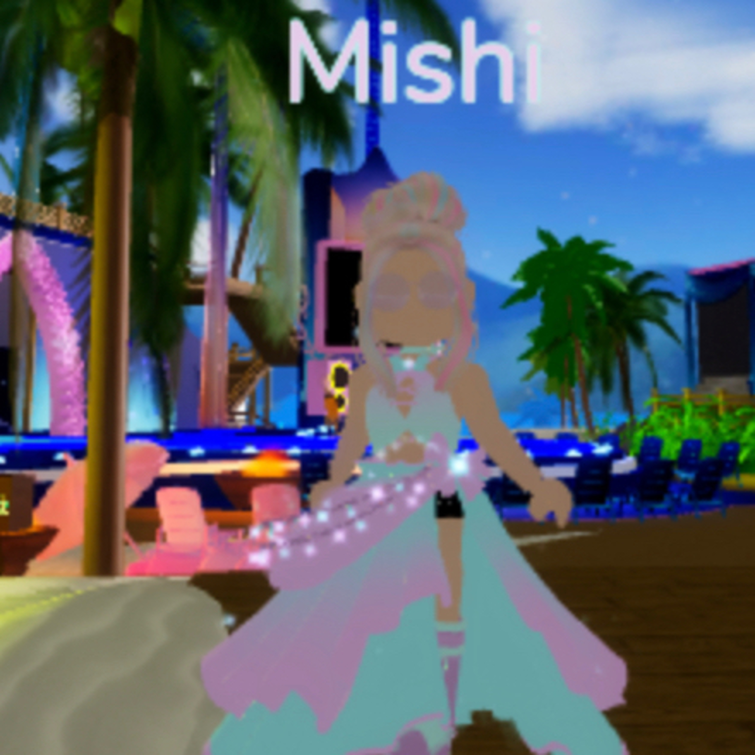 Random- dressing up as a VSCO girl in royale high episode artwork