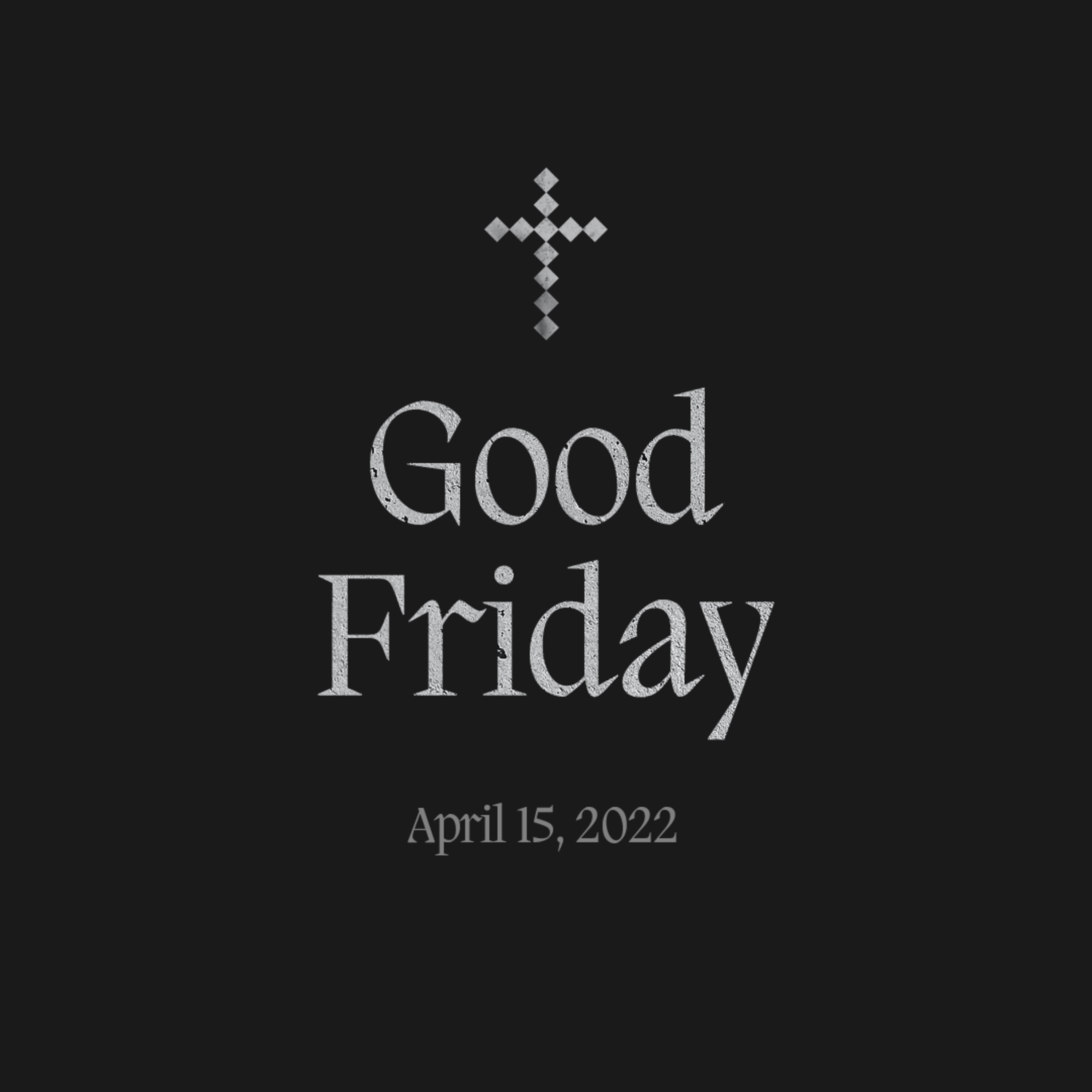 Good Friday 2022 episode artwork