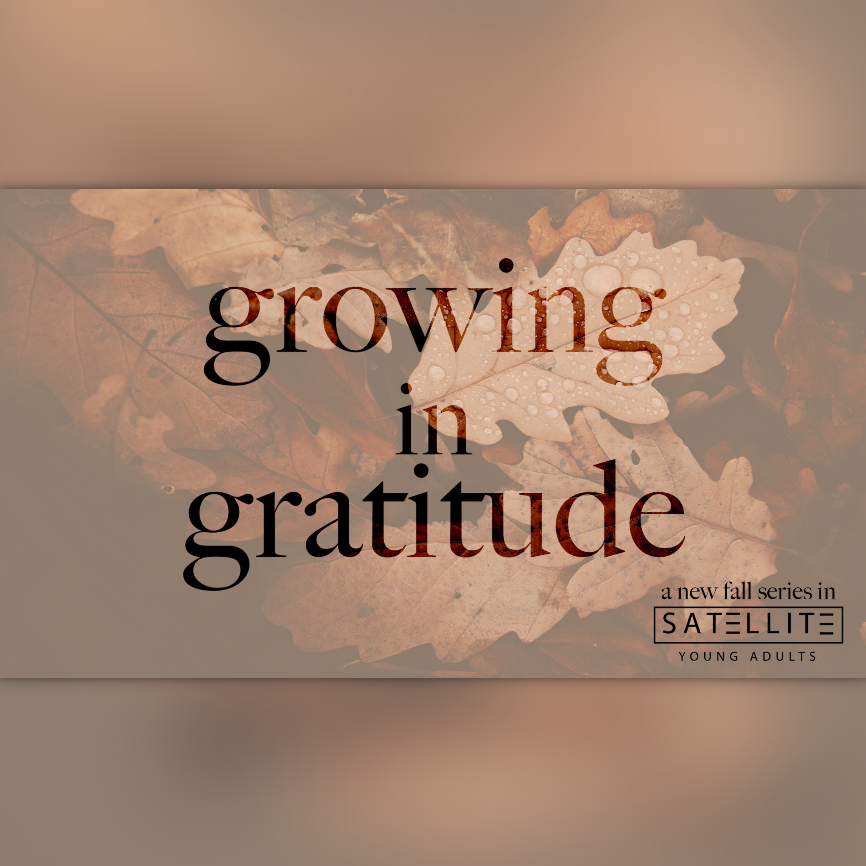 Growing In Gratitude #3: God, the Just and Justifier | November 18, 2021 episode artwork