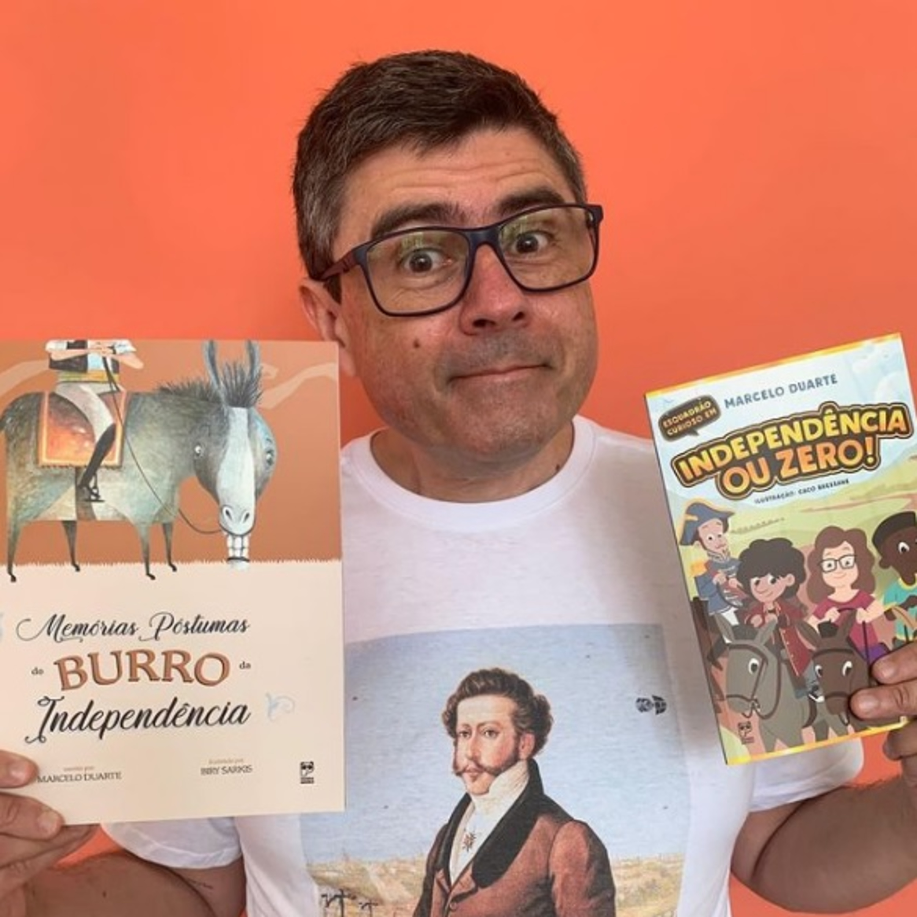 #209 Marcelo Duarte e livros curiosos sobre a Independência do Brasil episode artwork