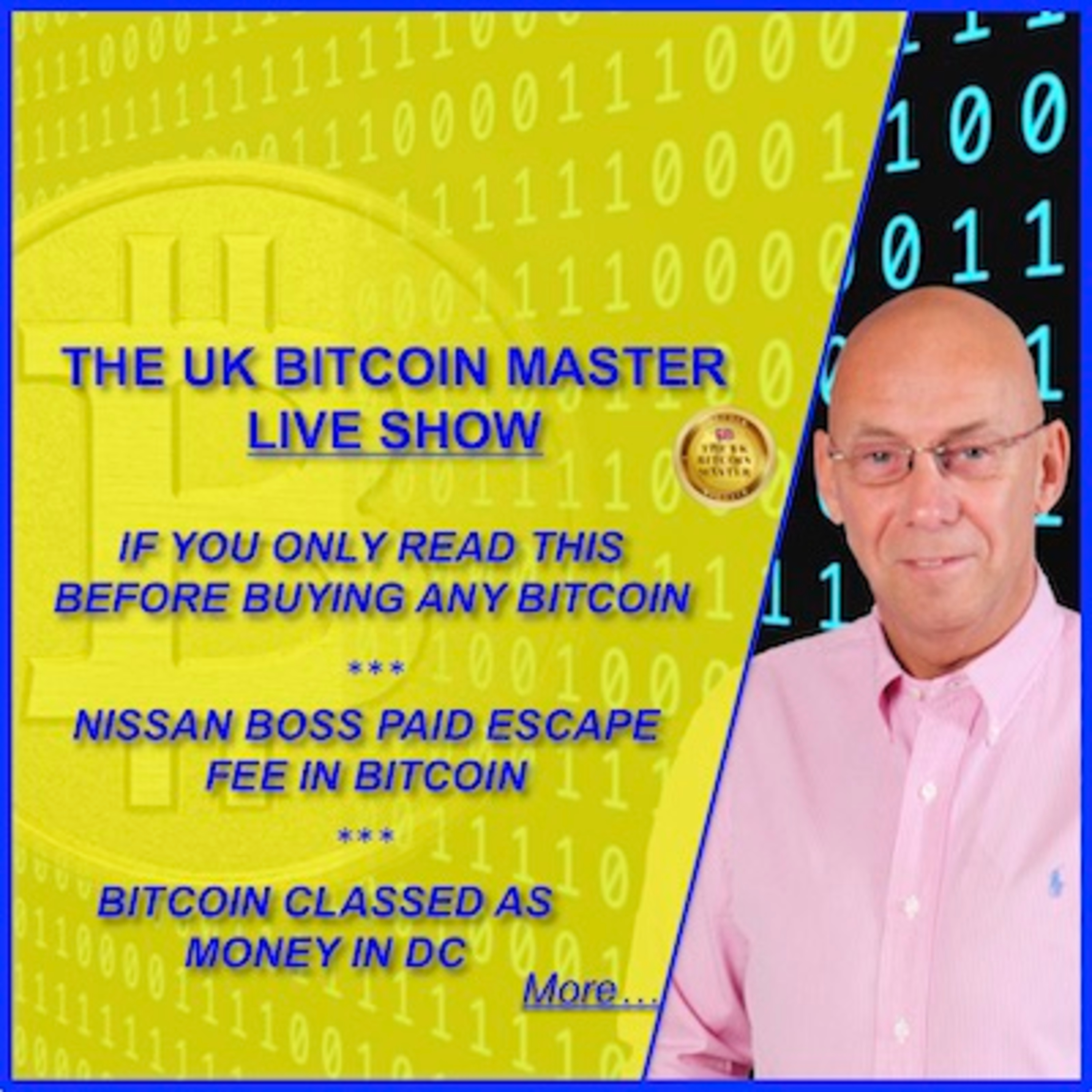 IF YOU ONLY READ THIS BEFORE BUYING BTC, NISSAN BOSS PAID FOR ESCAPE IN BTC, BITCOIN IS MONEY IN DC!