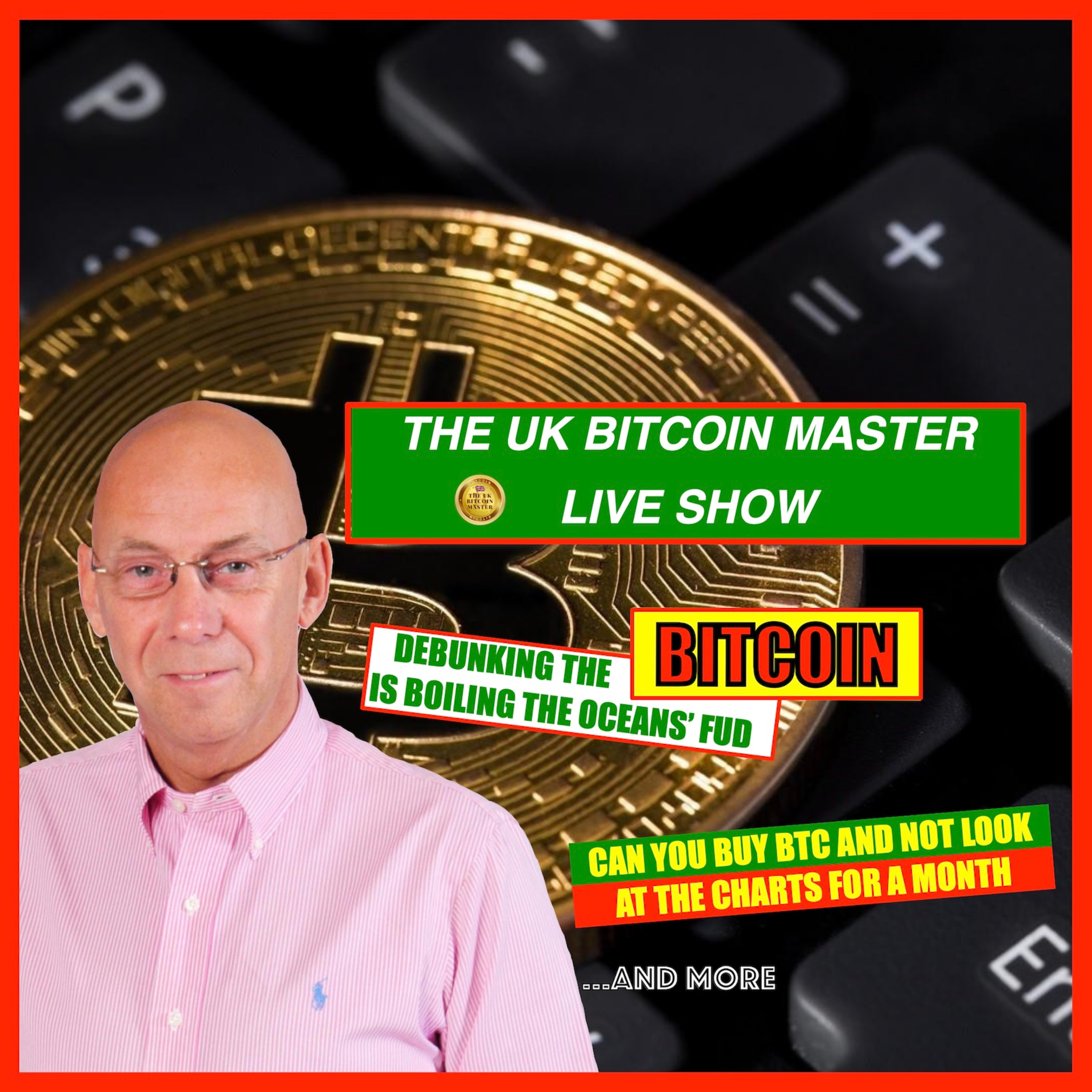 SMASHING THE BITCOIN ENERGY FUD - CAN YOU INVEST IN BTC AND NOT LOOK AT A CHART FOR A MONTH… & MORE