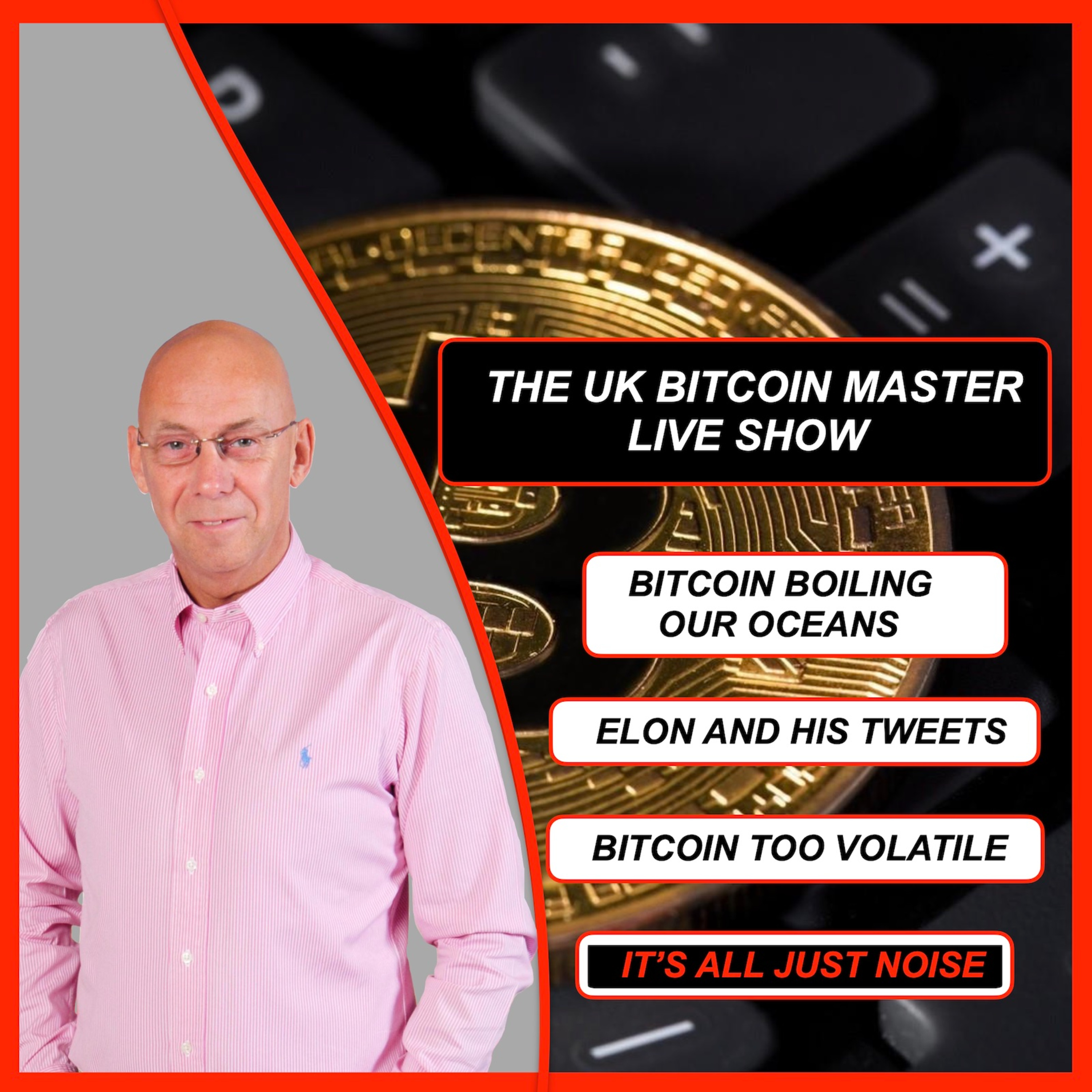 FROM BITCOIN IS BOILING THE OCEANS, ELON TWEETS, VOLATILITY - IT’S ALL FUD, SO TUNE IT OUT AND HOLD