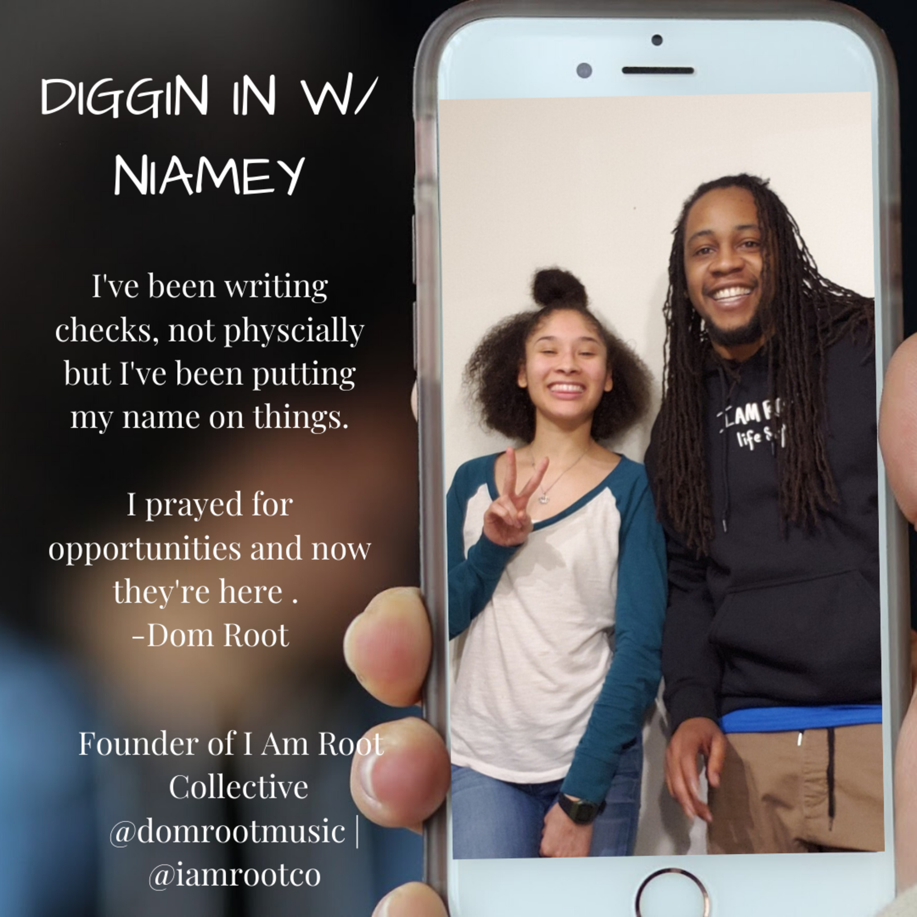 Diggin in w/ Niamey