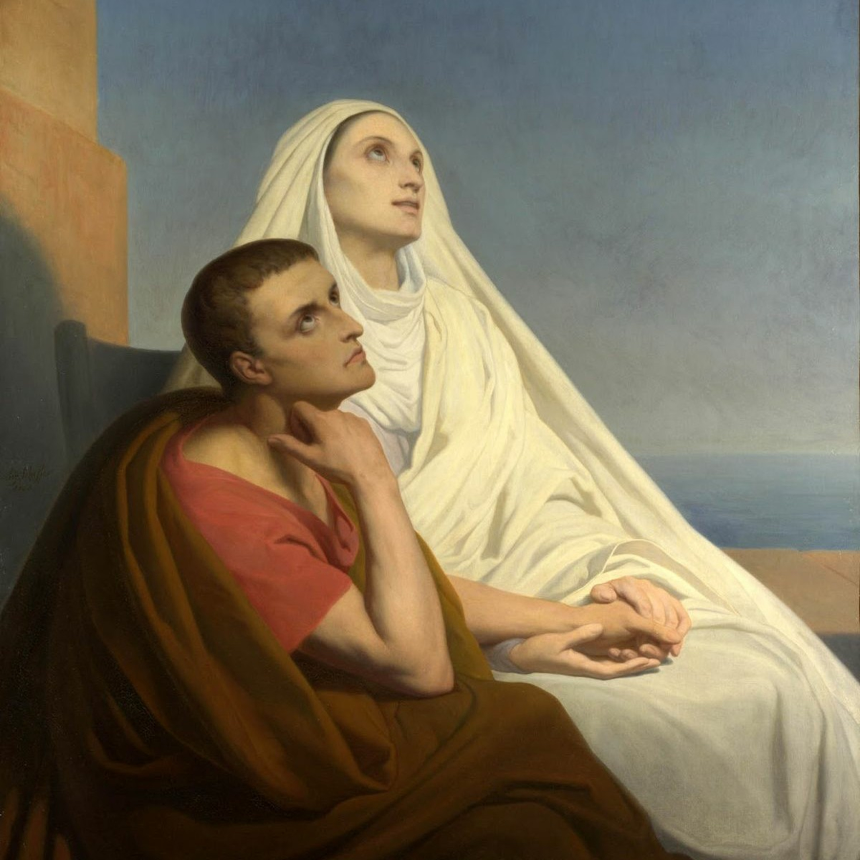 Sexta 270821 (Evangelho) Sta Monica "ansiava por te ver cristão católico, meu filho, Agostinho episode artwork