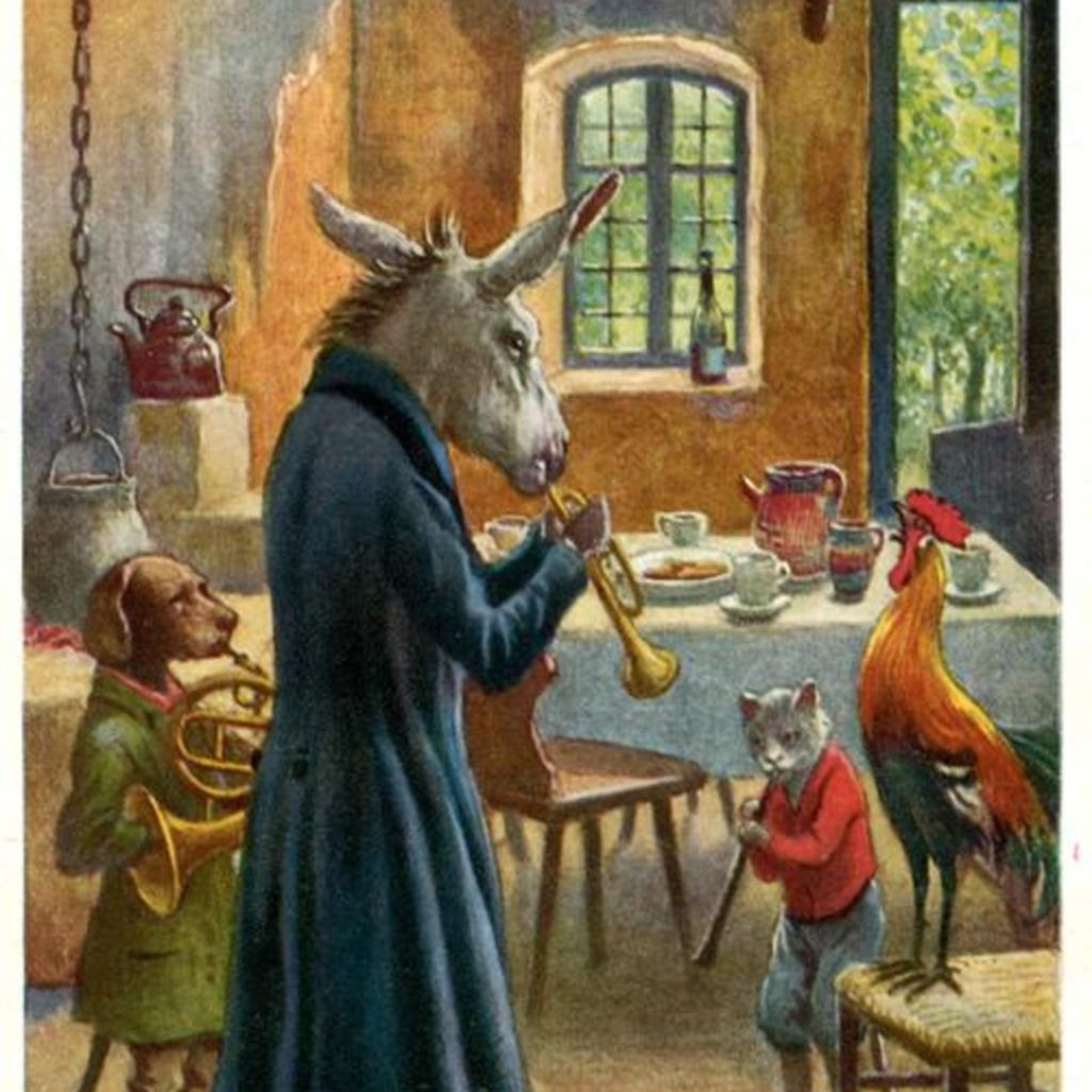  NHỮNG NHẠC CÔNG THÀNH BREMEN - Truyện cổ Grimm - Kể truyện bé nghe episode artwork